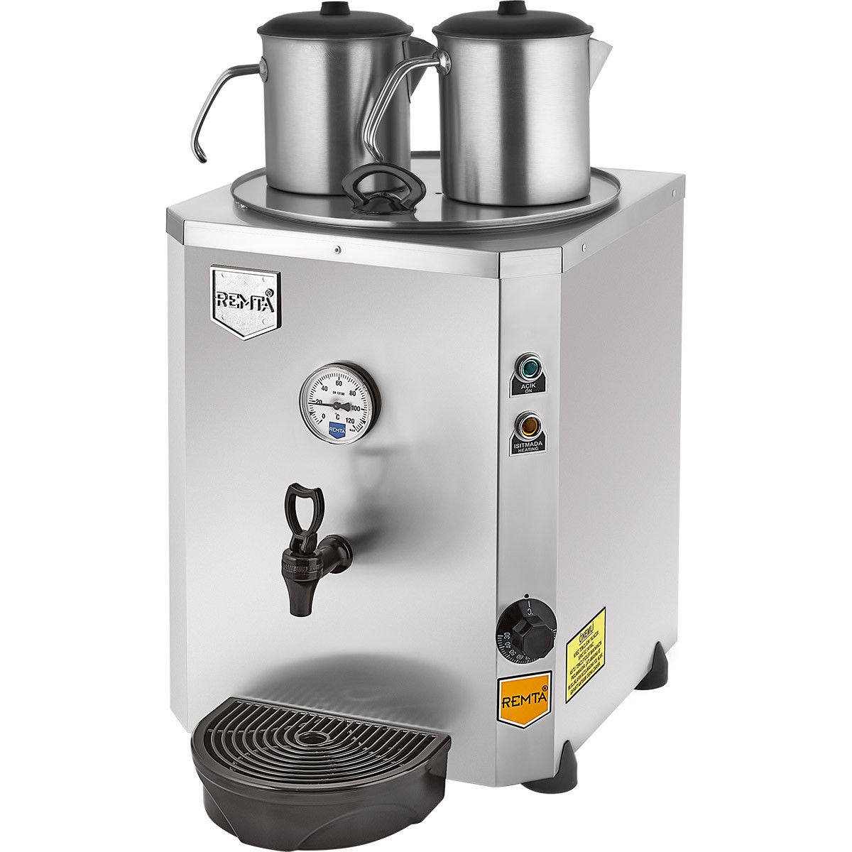 Remta 2 Demlikli 23 lt Jumbo Çay Makinesi Şamandıralı - DE11S