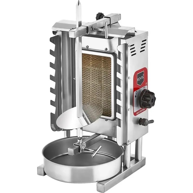 Remta Tek Radyanlı Gazlı (CE) Ev Tipi Döner Ocağı - D02S