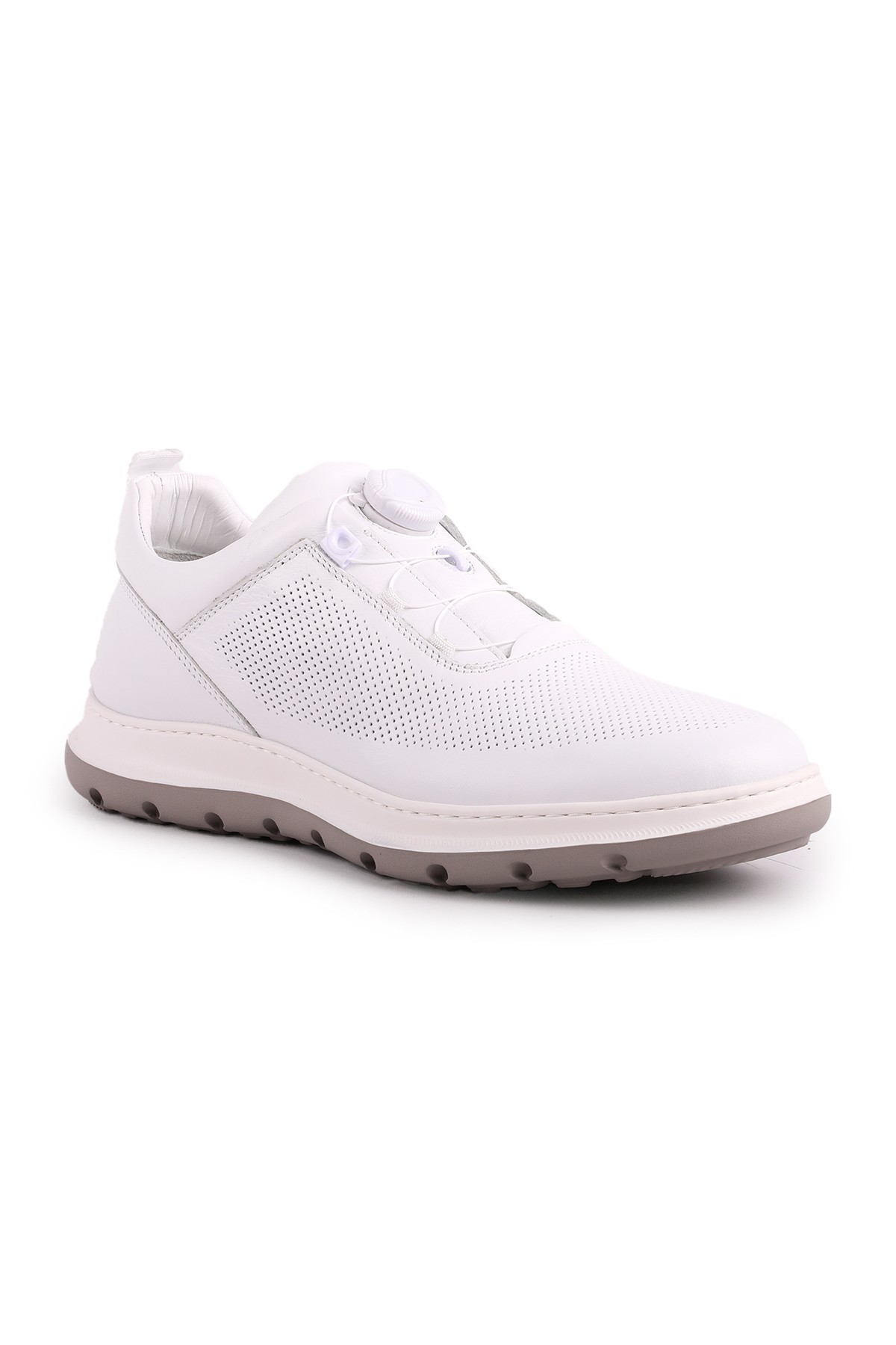 Libero L5228 Erkek Deri Casual Ayakkabı - Beyaz