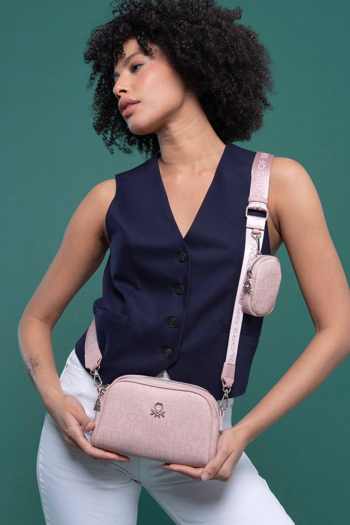 Benetton 1278 Kadın Çanta - PUDRA