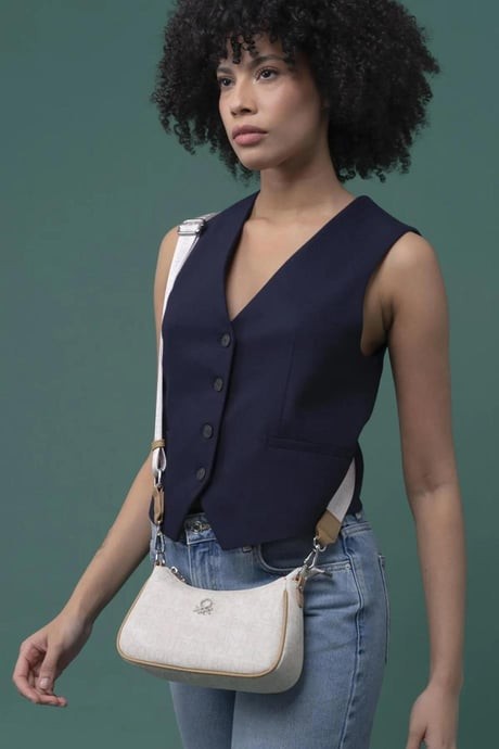 Benetton 1291 Kadın Çanta - BEJ.CAMEL