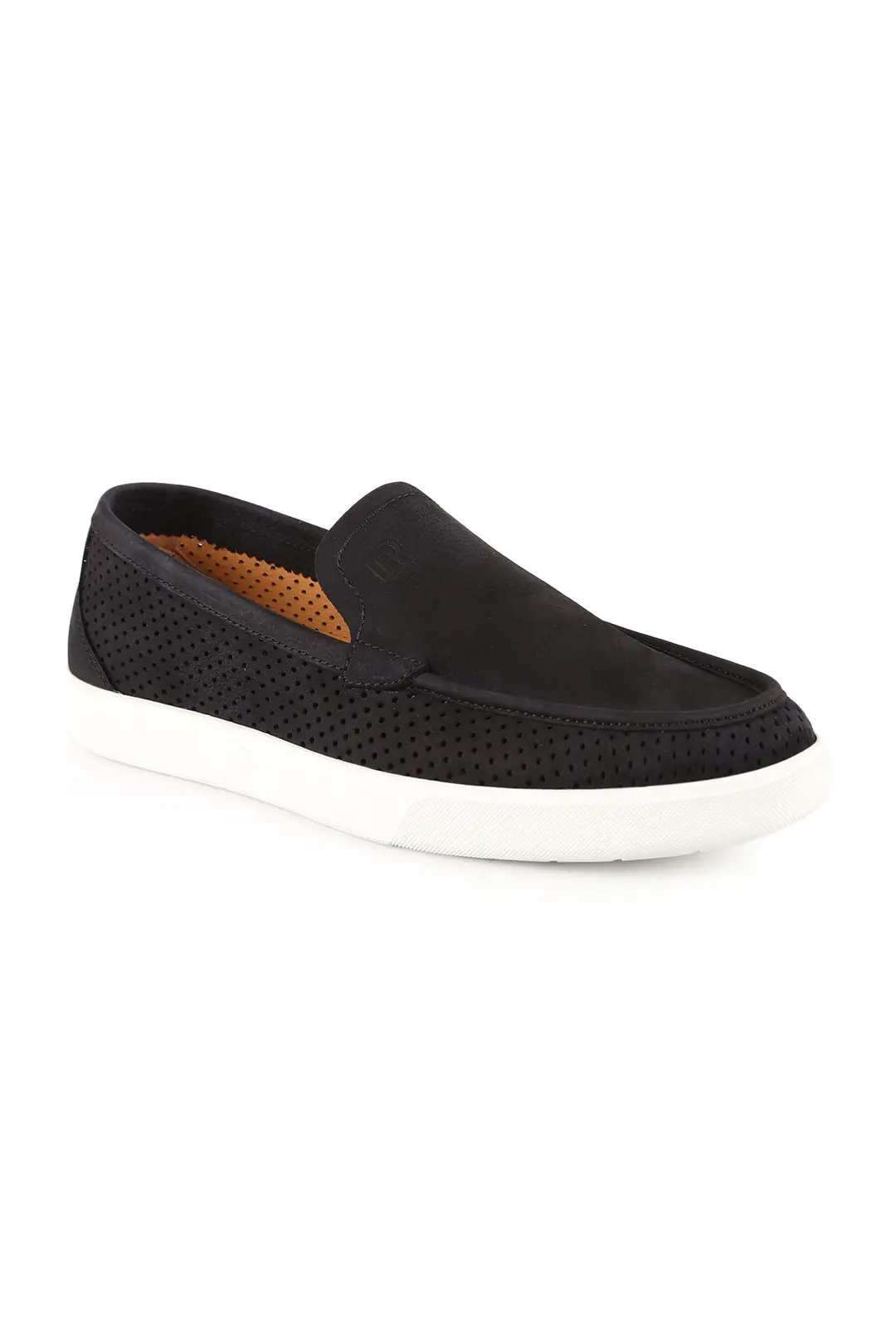 LBR H1126 Hakiki Nubuk Erkek Casual Ayakkabı - Lazer Kesim Delikli