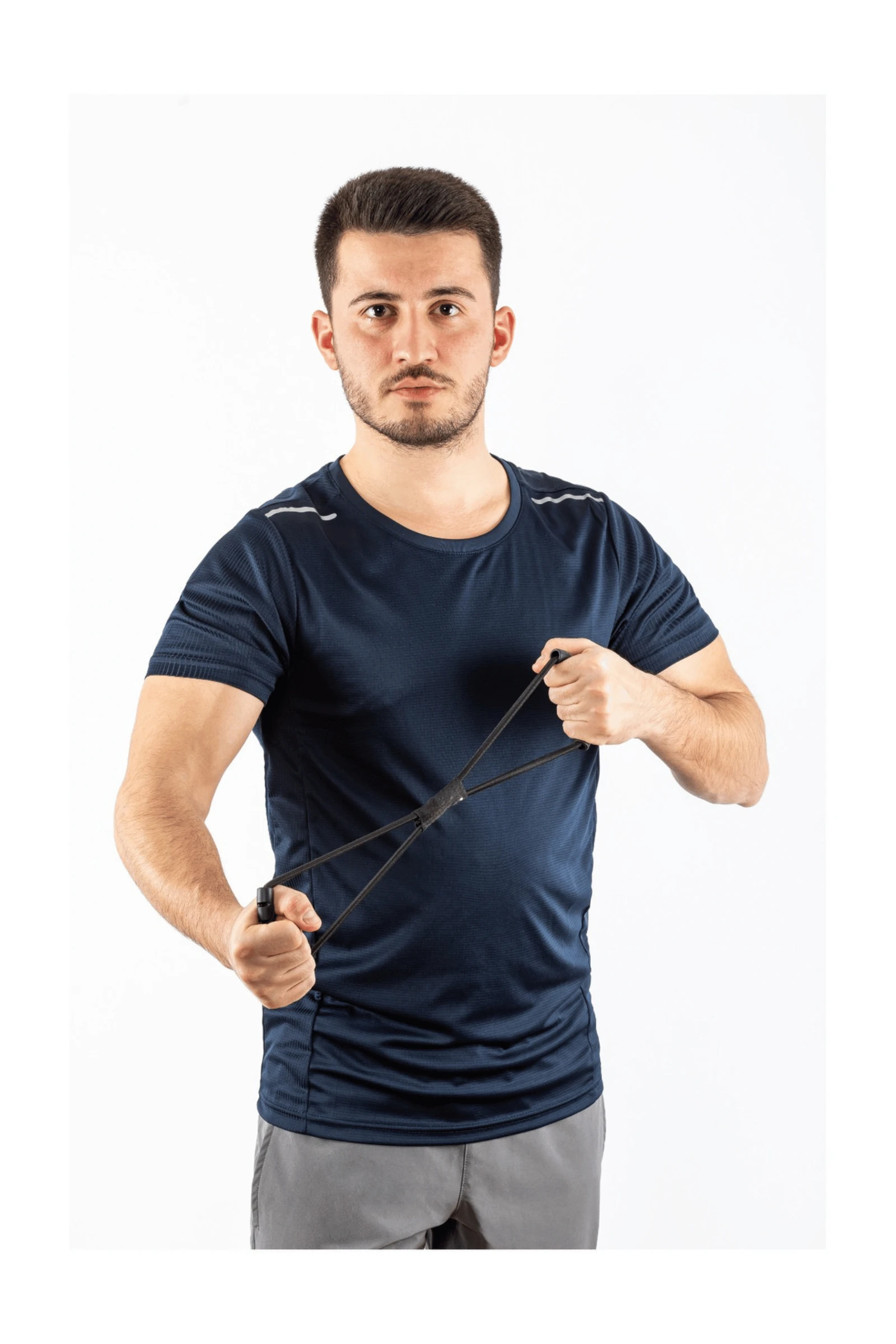 Plastik Tutamaçlı Dayanıklı Sekiz Şekilli Göğüs Lastiği - Güç ve Esneklik