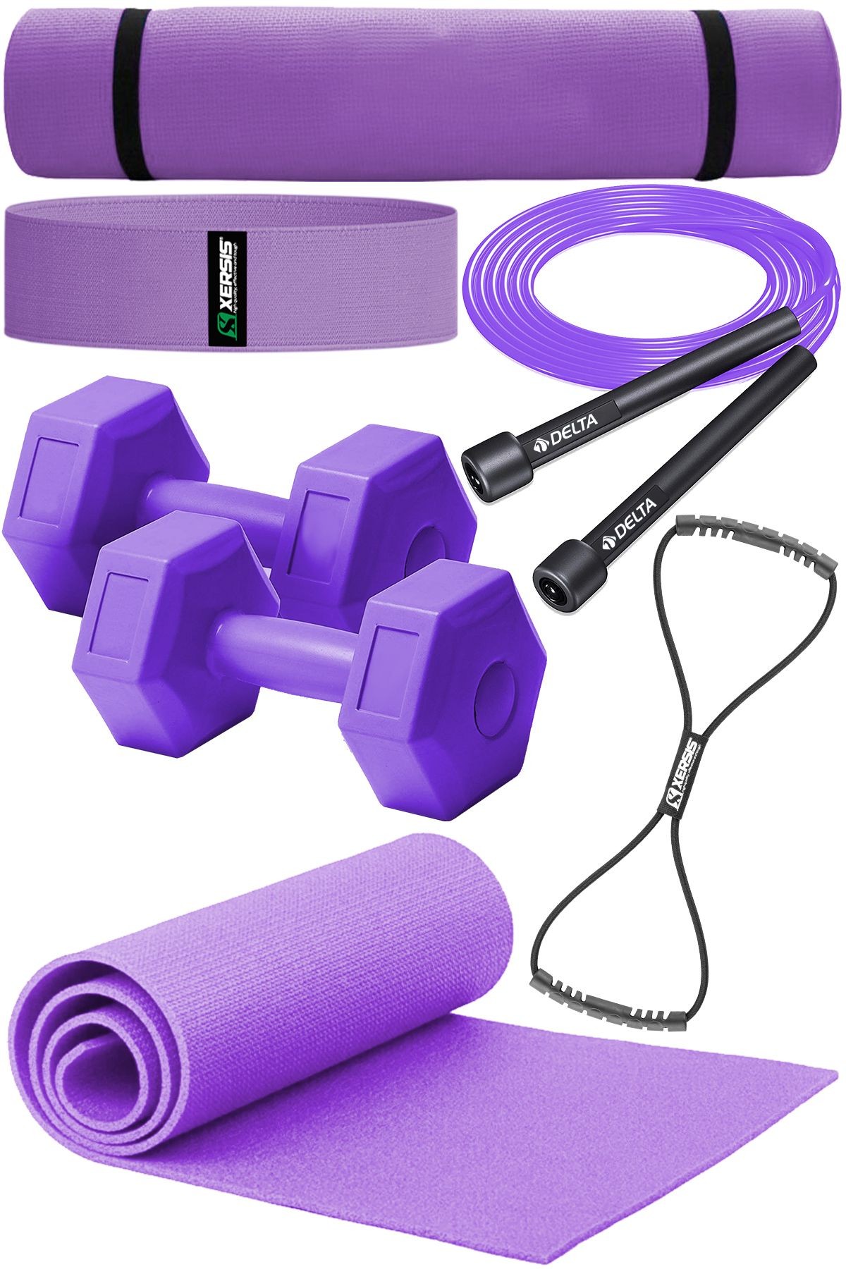 Evde Pilates Deneyimini Yükseltin: Tüm Ihtiyaçlarınızı Karşılayan Pilates Seti! Plt-005, One Size