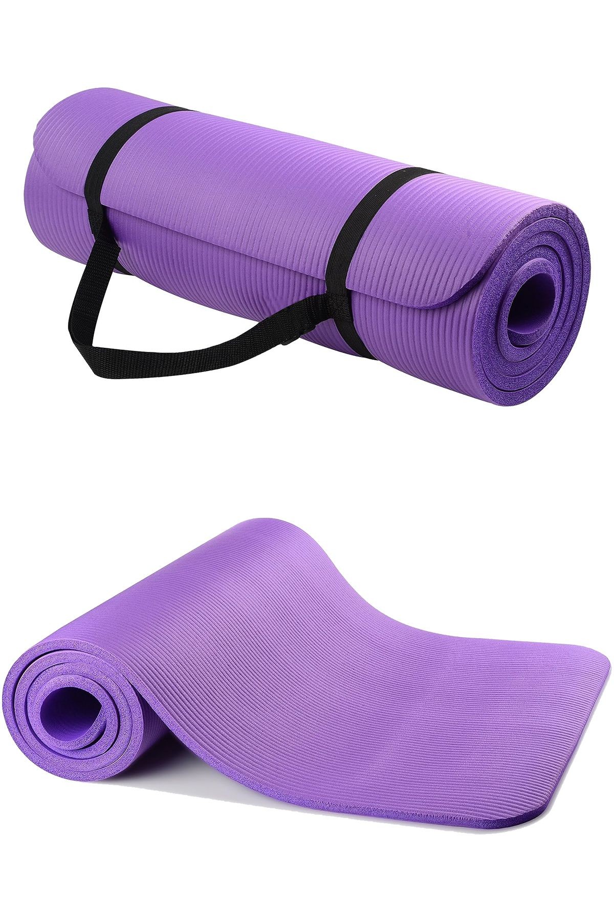 10 Mm Kalınlıkla Konforlu Pilates Minderi Ve Taşıma Çantası - 180x60 Cm Sağlıklı Egzersiz Için Ideal