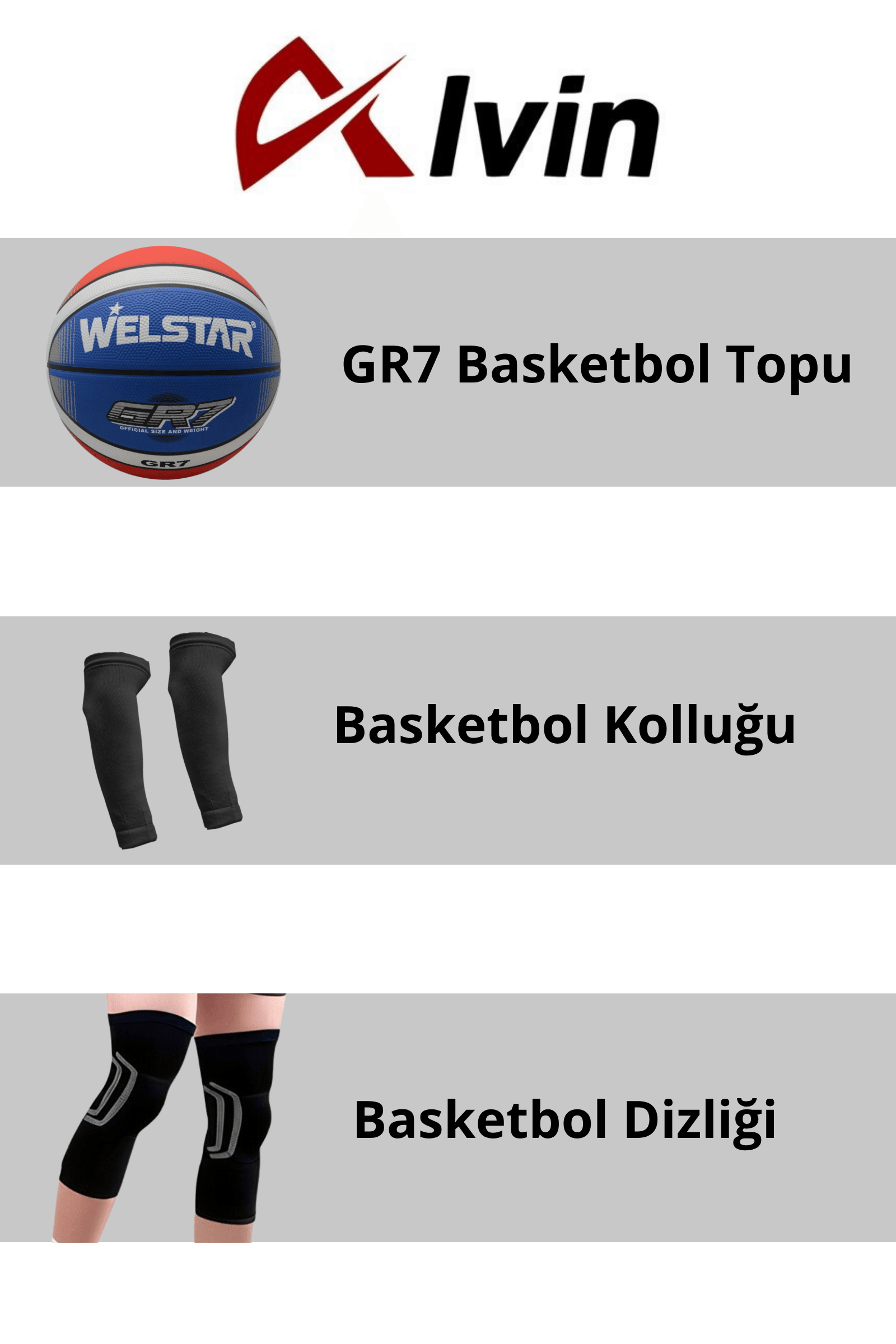 Basketbol Spor Seti - Tam Takım Performans ve Koruma Bir Arada!