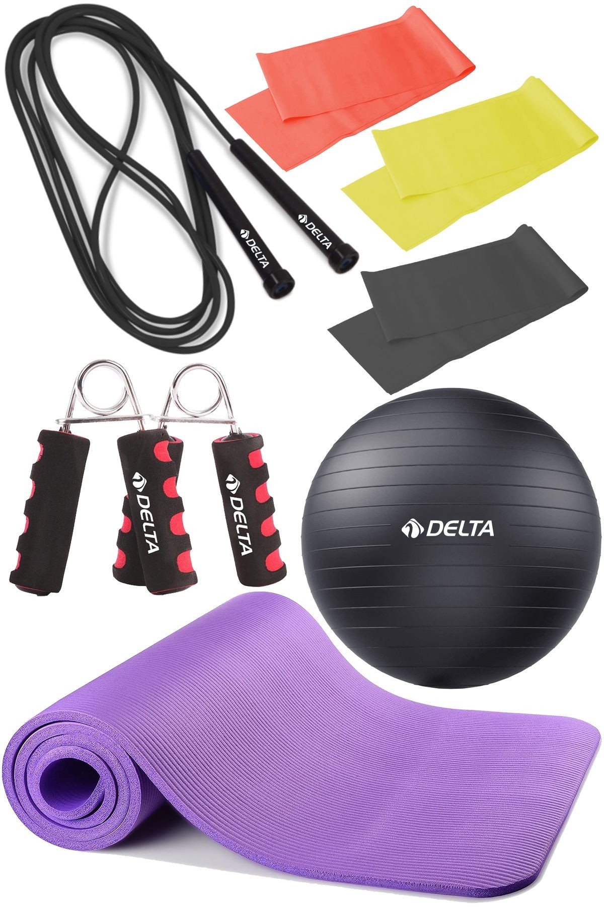 10 mm Minderli Pilates Seti - Evde Kolay Antrenman İçin İdeal!
