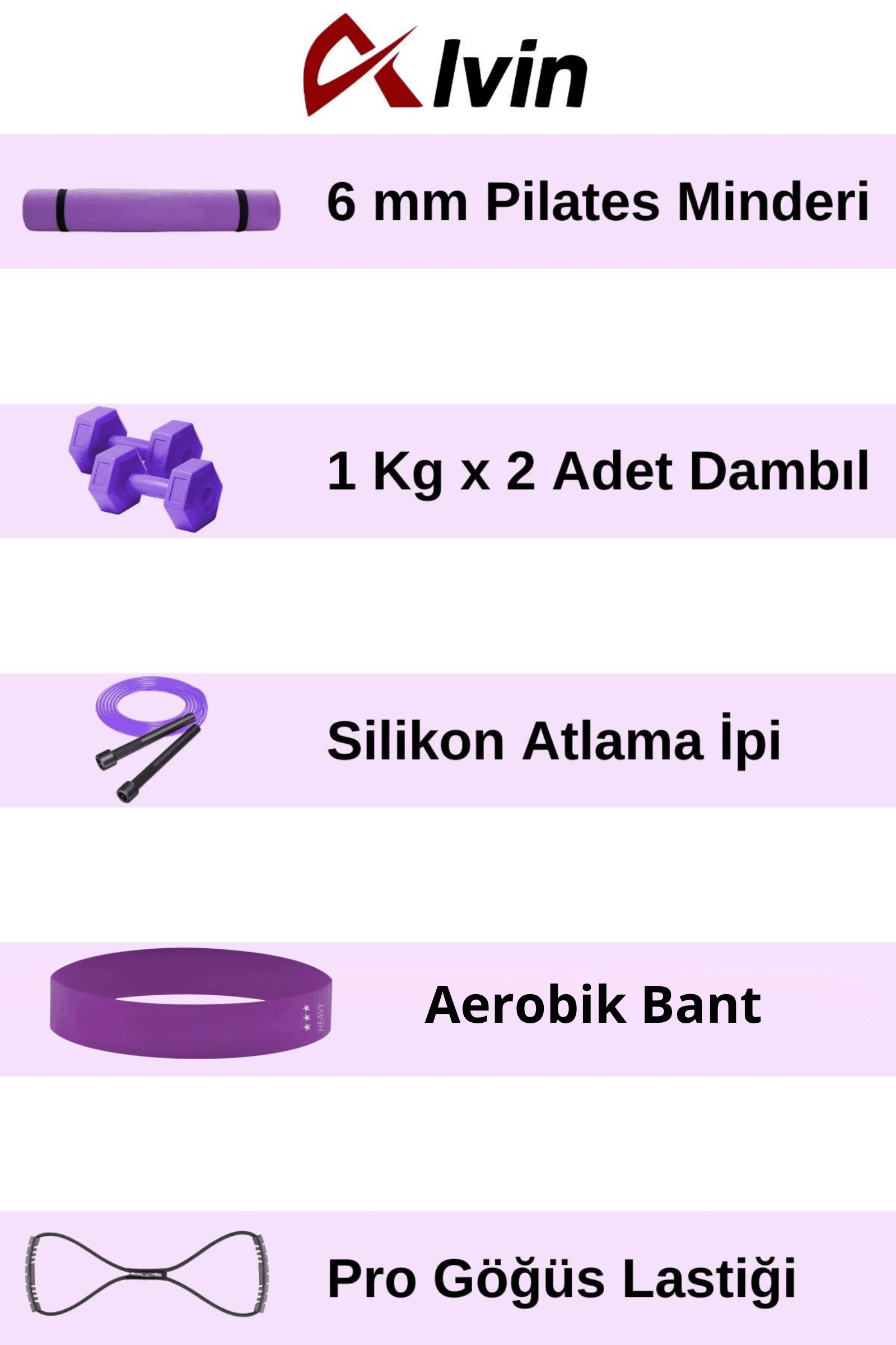 Evde Pilates Deneyimini Yükseltin: Tüm İhtiyaçlarınızı Karşılayan Pilates Seti!
