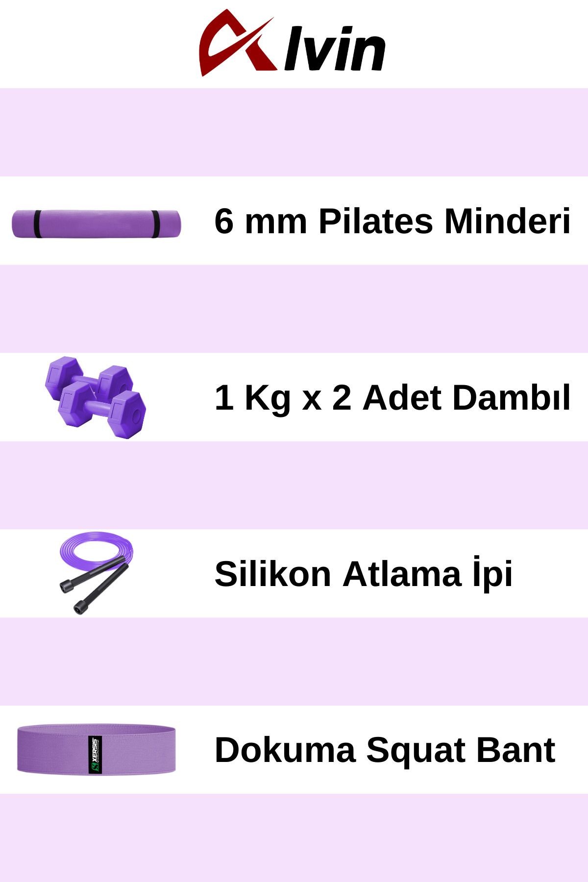 Pilates Seti - Tam Ekipman Ile Evde Fit Kalın! Thm-0000010, One Size
