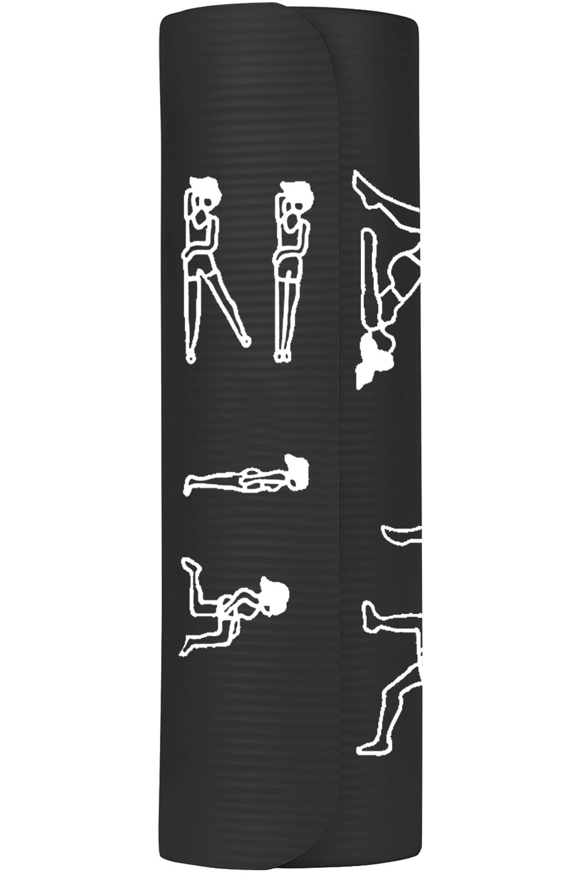 Egzersiz Hareketli Pilates Minderi 180x60 cm, 10 mm Kalınlık, Kolayca Sökülebilir Baskı