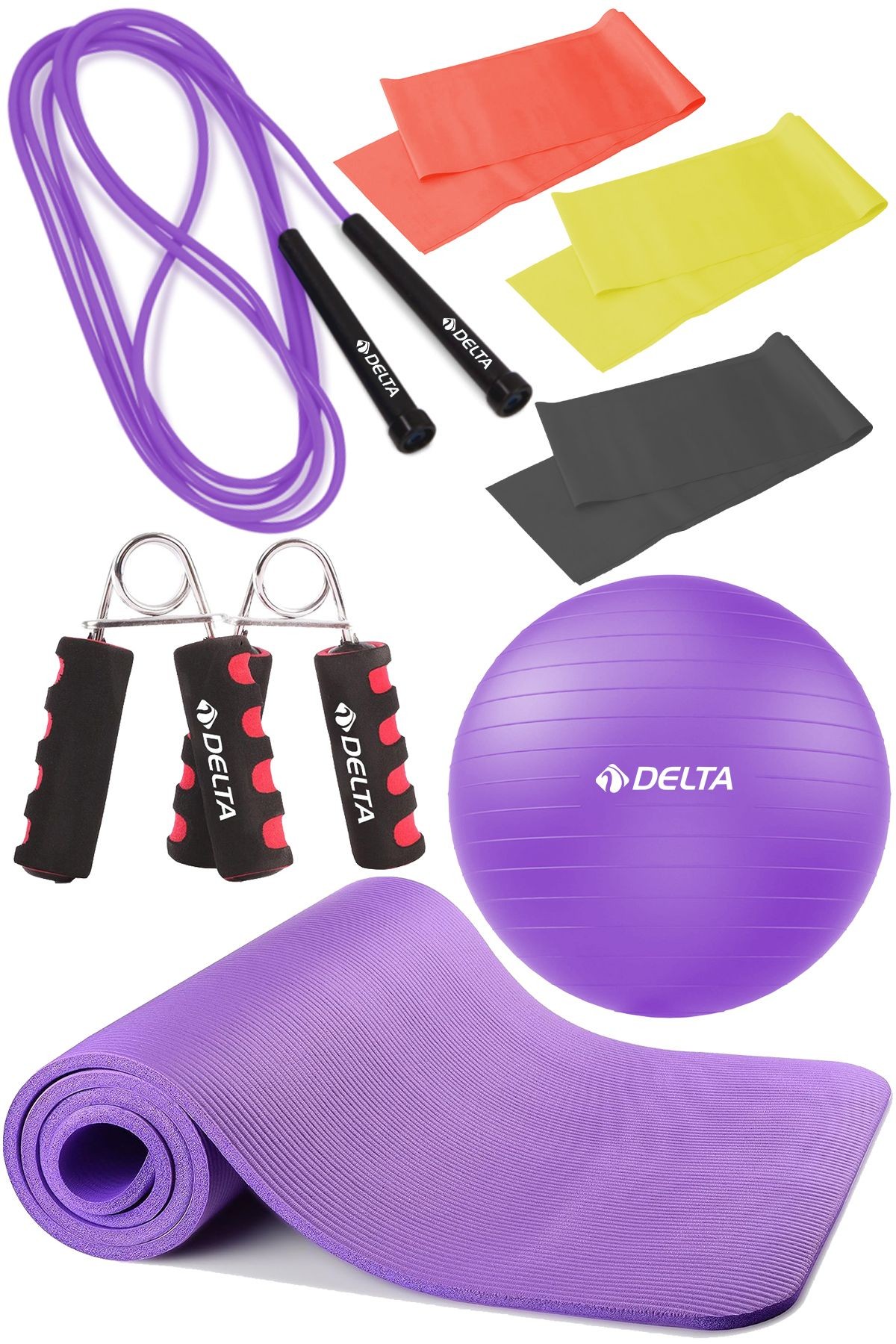 10 mm Minderli Pilates Seti - Evde Kolay Antrenman İçin İdeal!