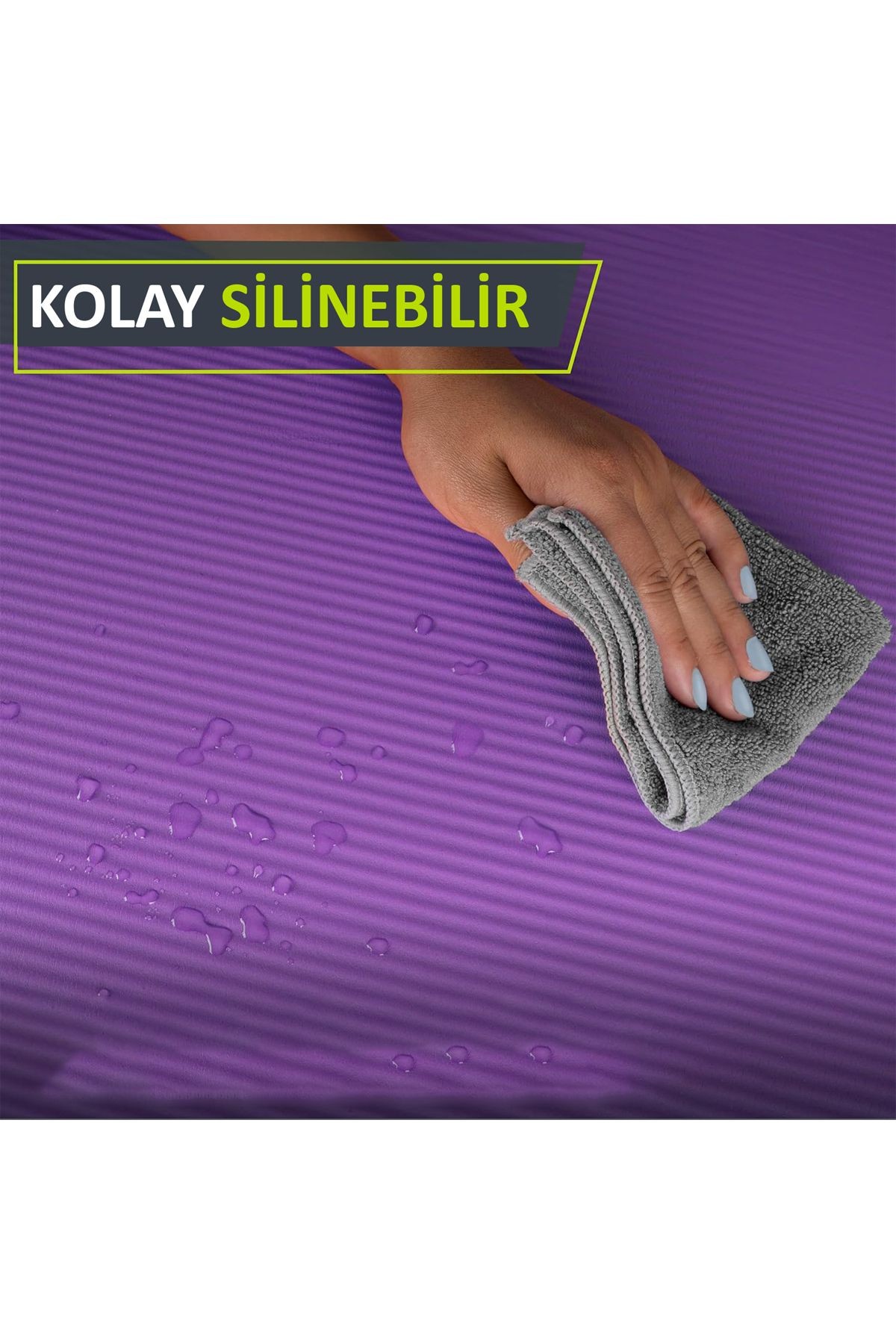 10 Mm Kalınlıkla Konforlu Pilates Minderi Ve Taşıma Çantası - 180x60 Cm Sağlıklı Egzersiz Için Ideal