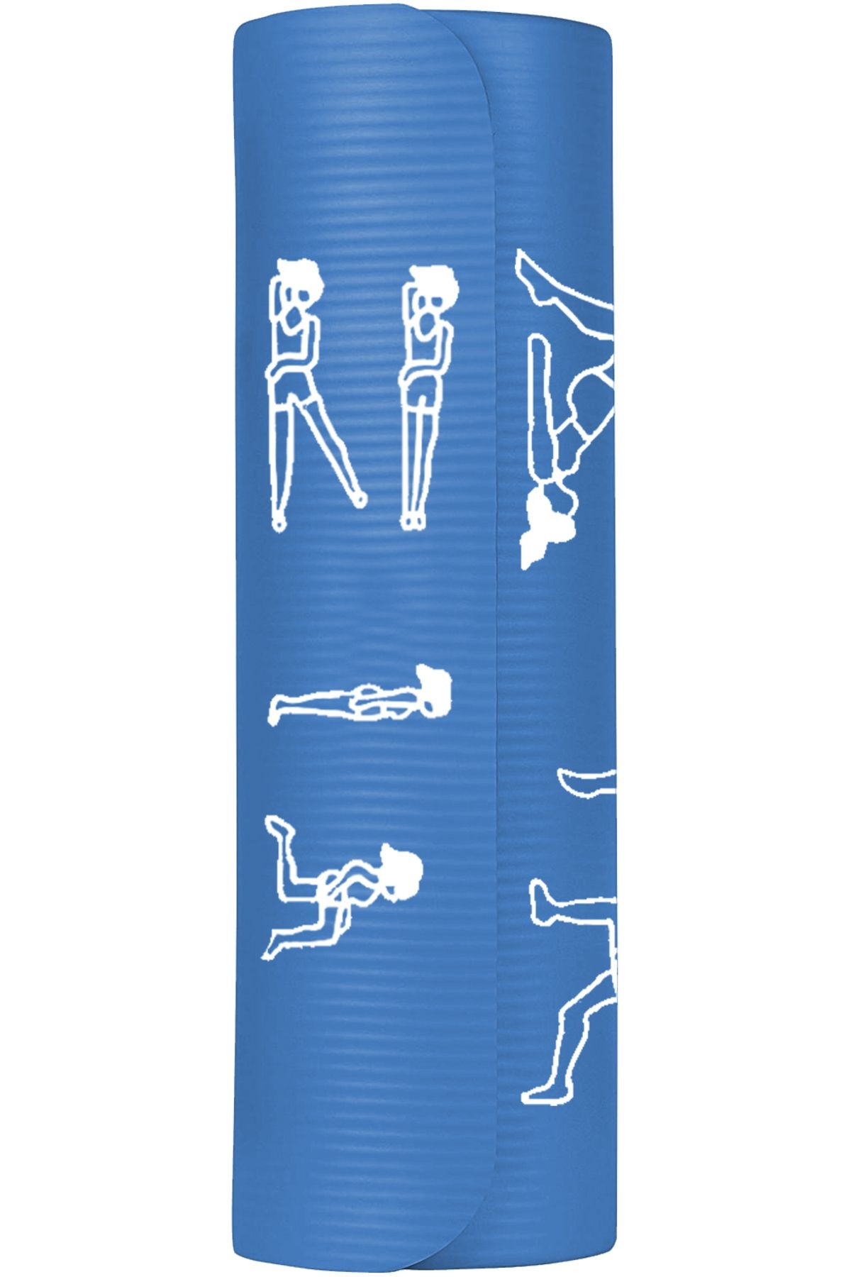 Egzersiz Hareketli Pilates Minderi 180x60 cm, 10 mm Kalınlık, Kolayca Sökülebilir Baskı