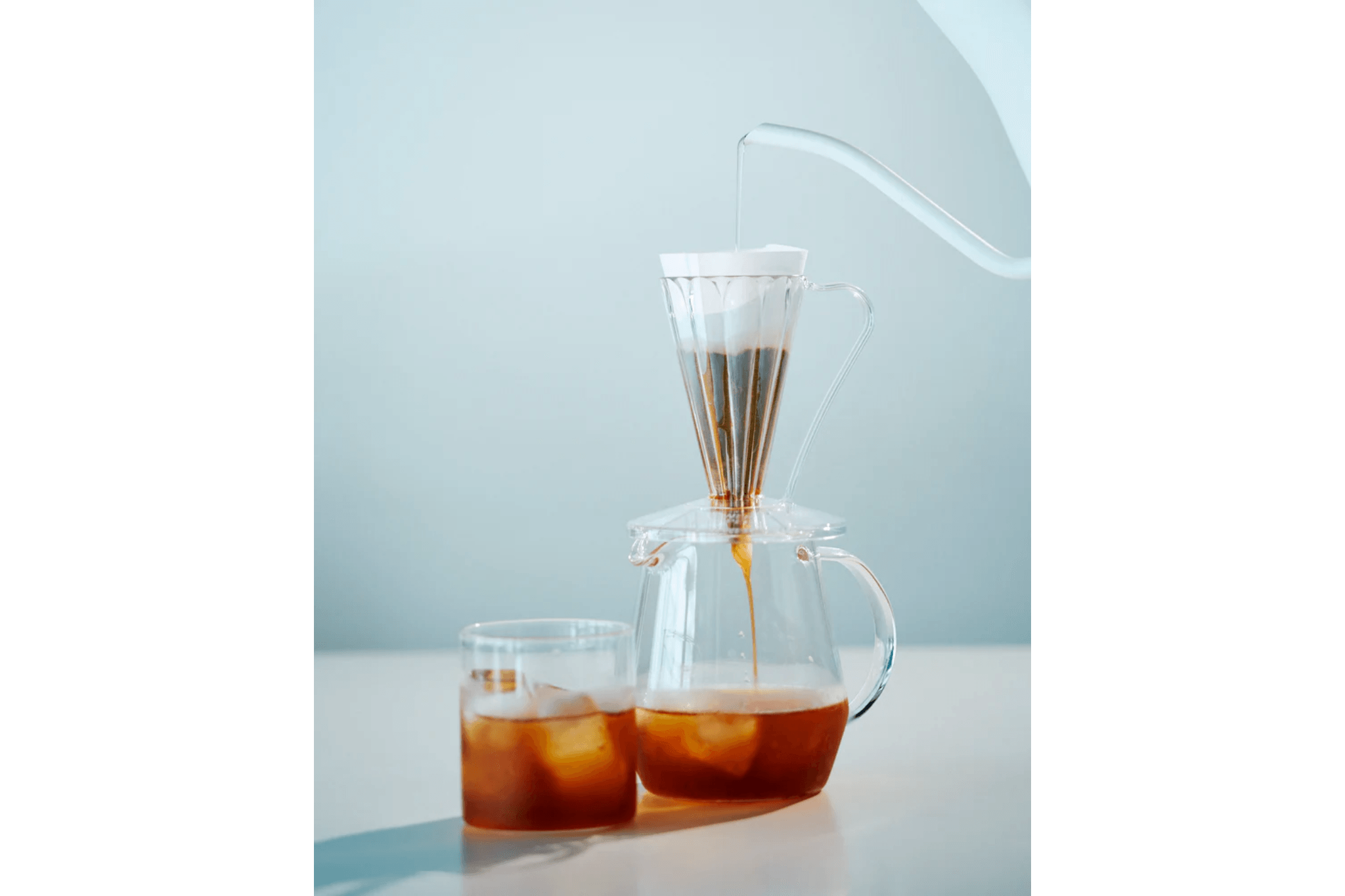 Cafec Flower Dripper Deep 27 – Şeffaf