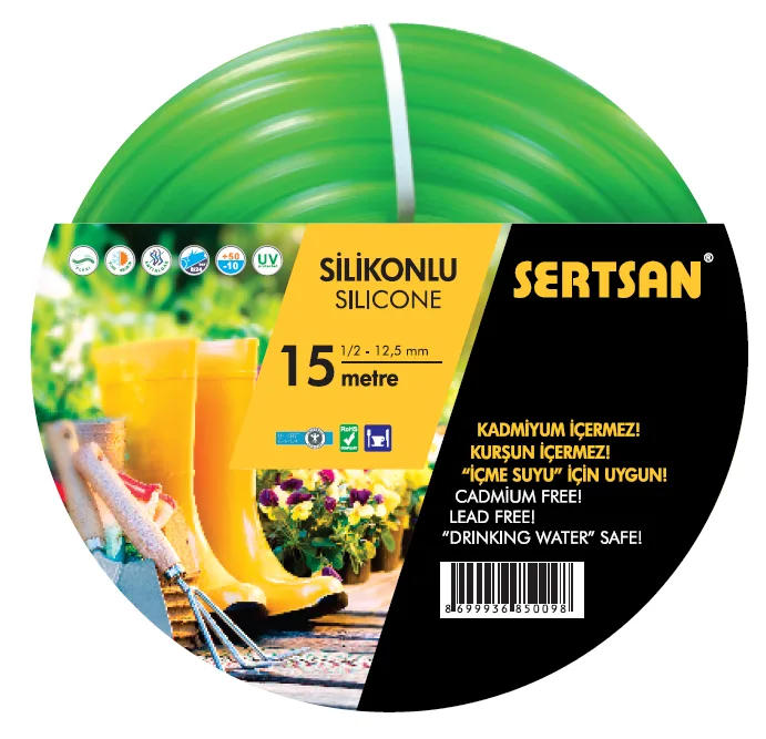 Bahçe Hortumu Ekolüks Silikonlu