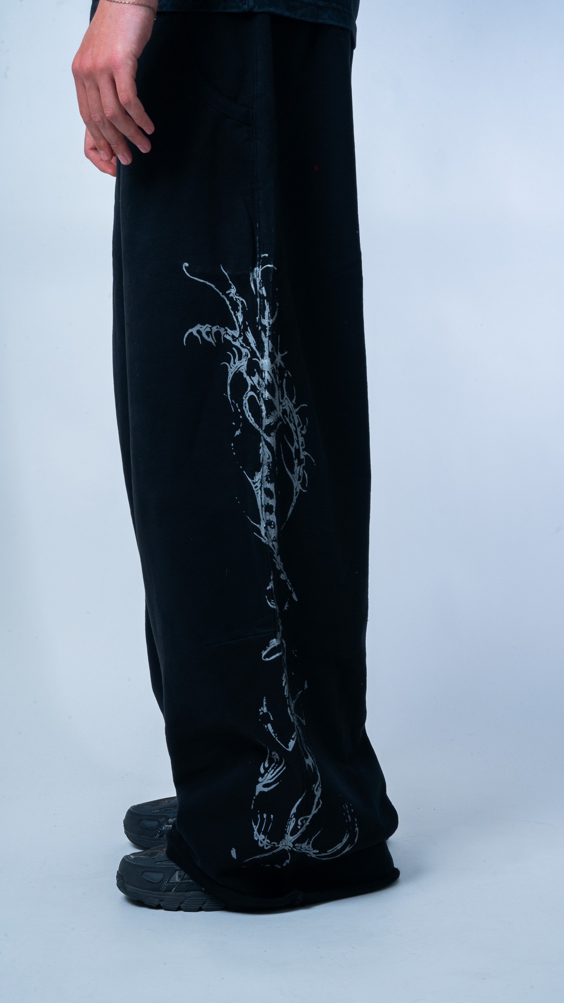 Tribal Baskılı Oversize Eşofman Altı