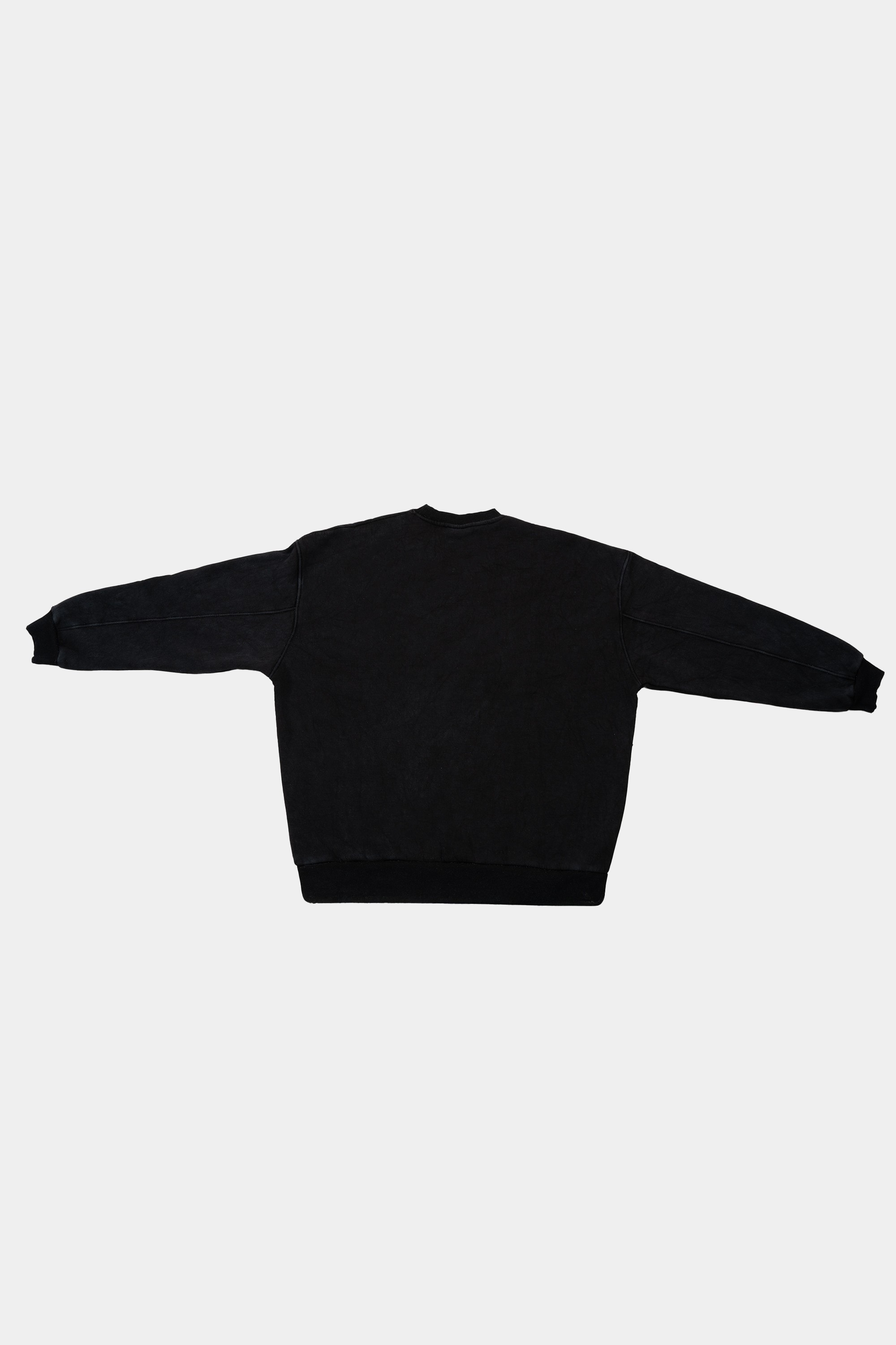 Basic Yıkamalı Oversize Sweatshirt 