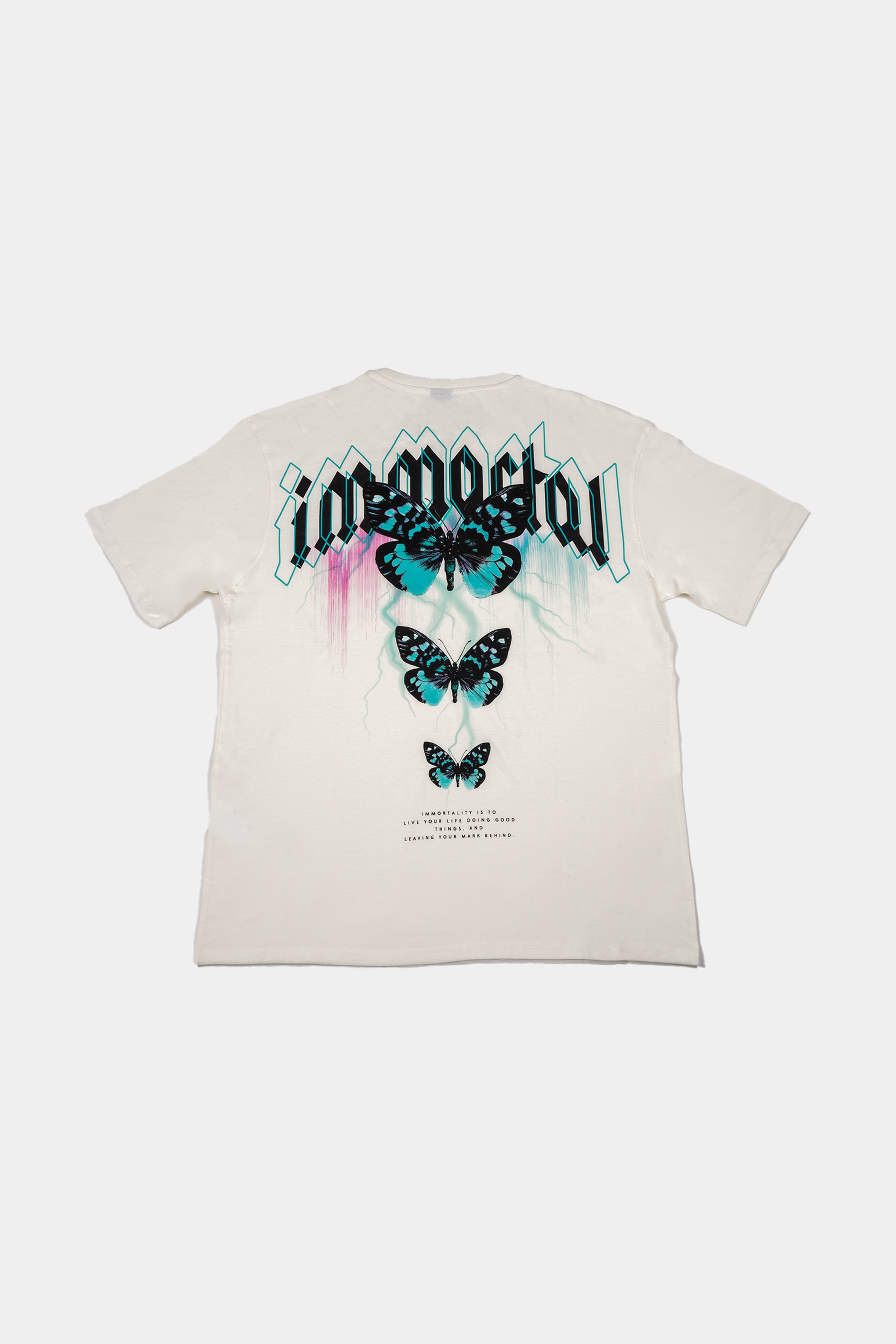 IMMORTAL Baskılı Oversize T-Shirt 