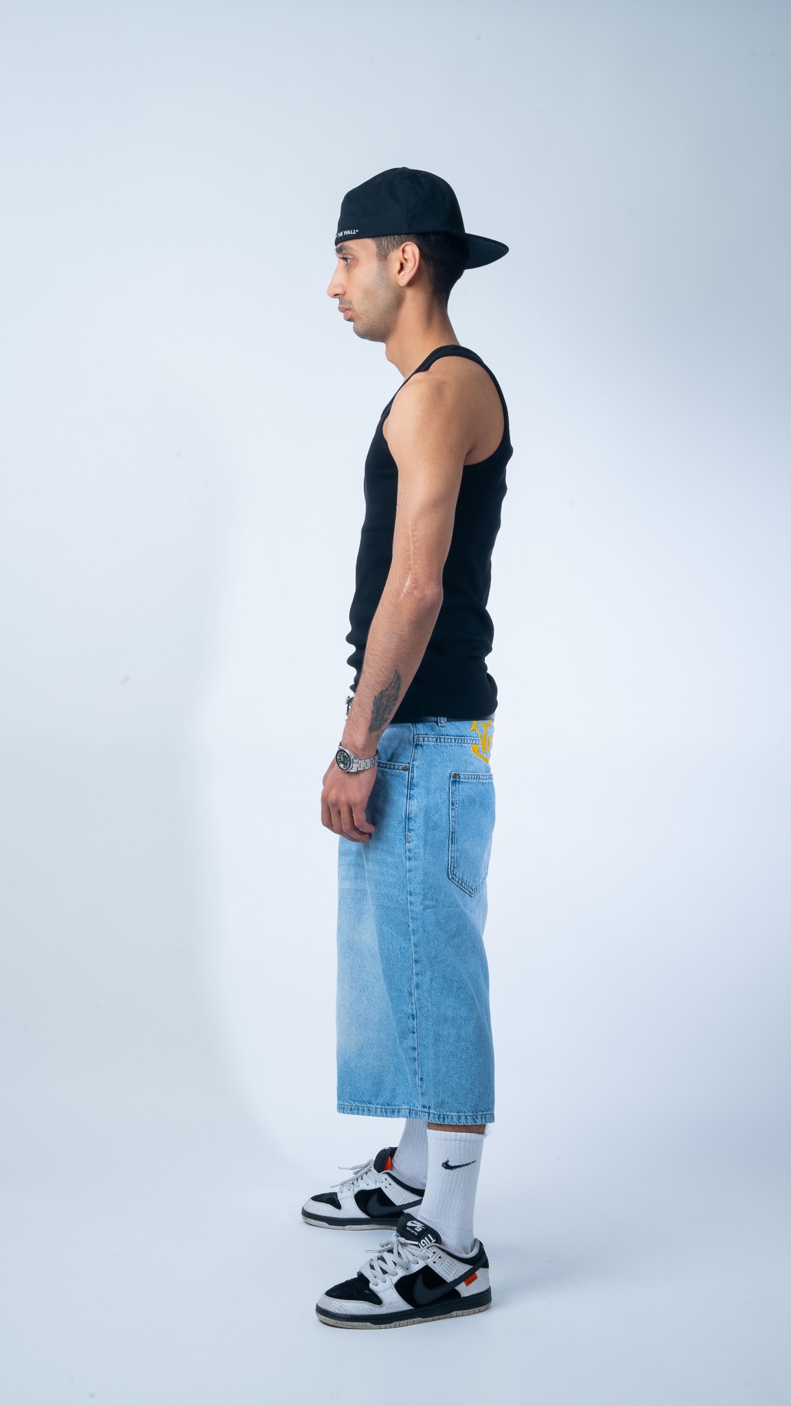 Basic Tank Top Siyah Atlet
