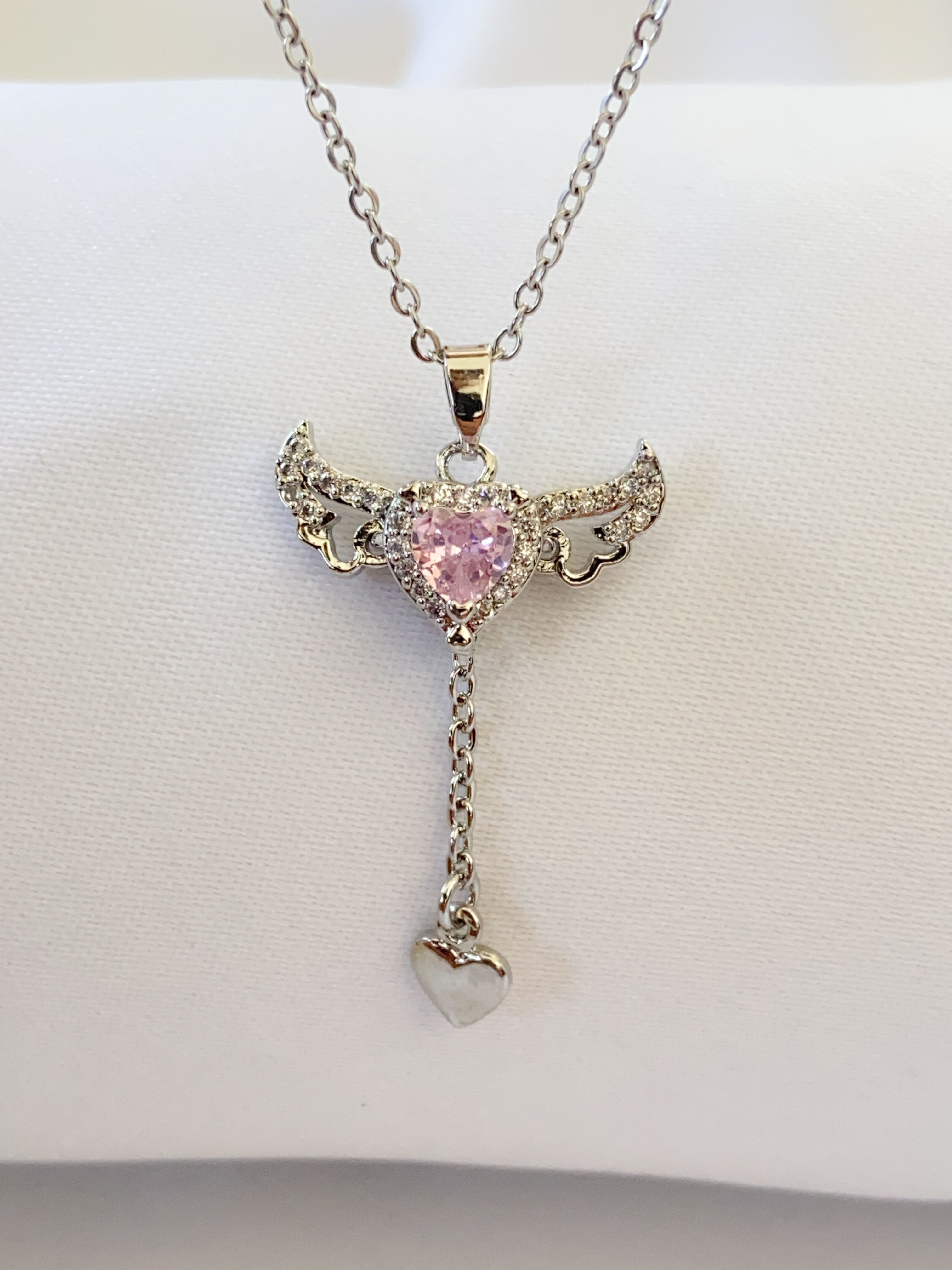 Winged Heart Necklace