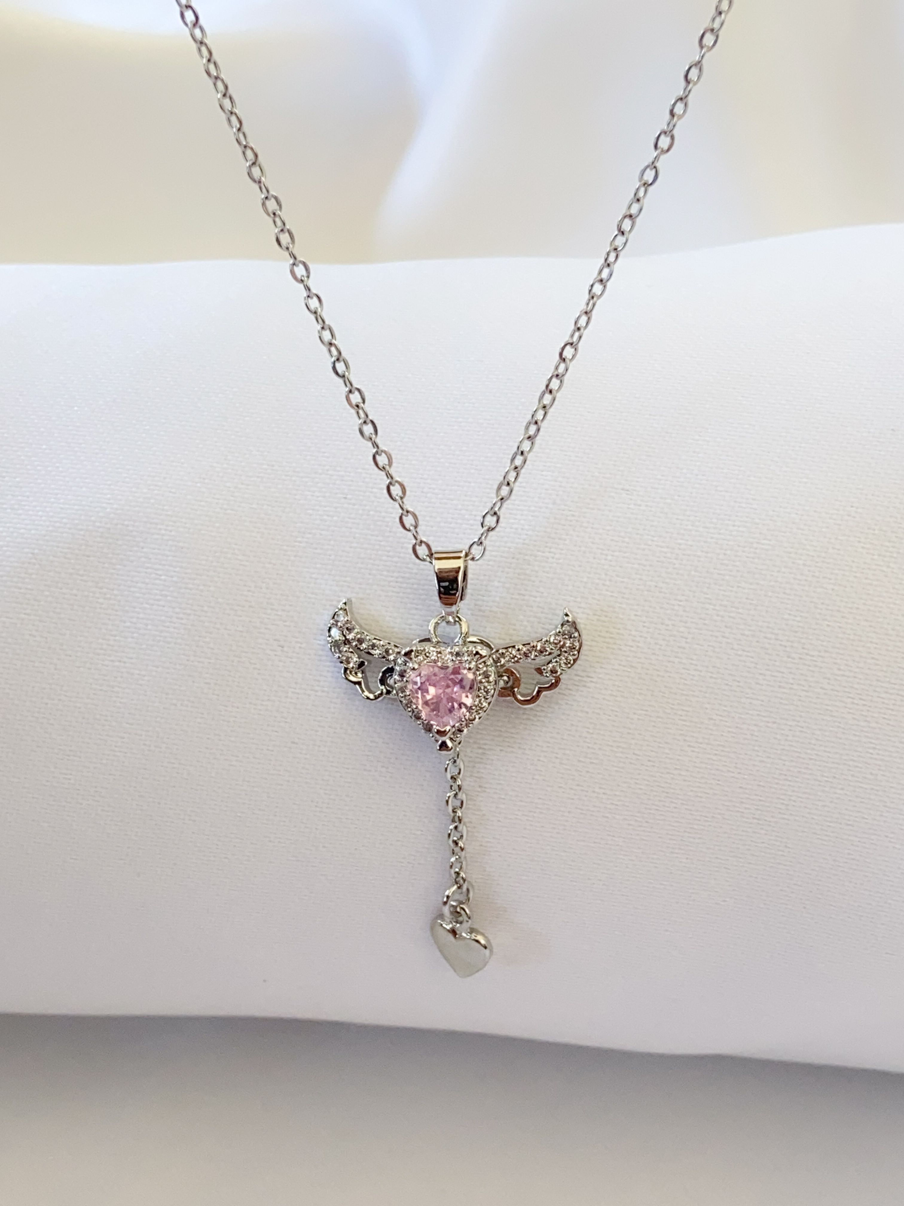 Winged Heart Necklace