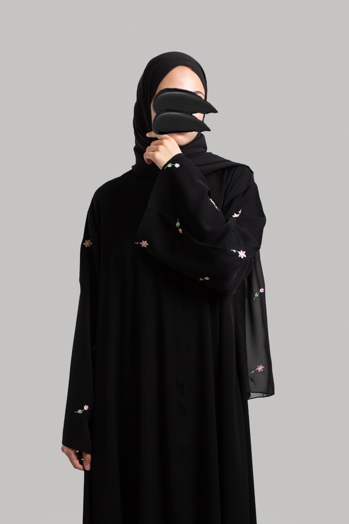 Nakışlı Abaya