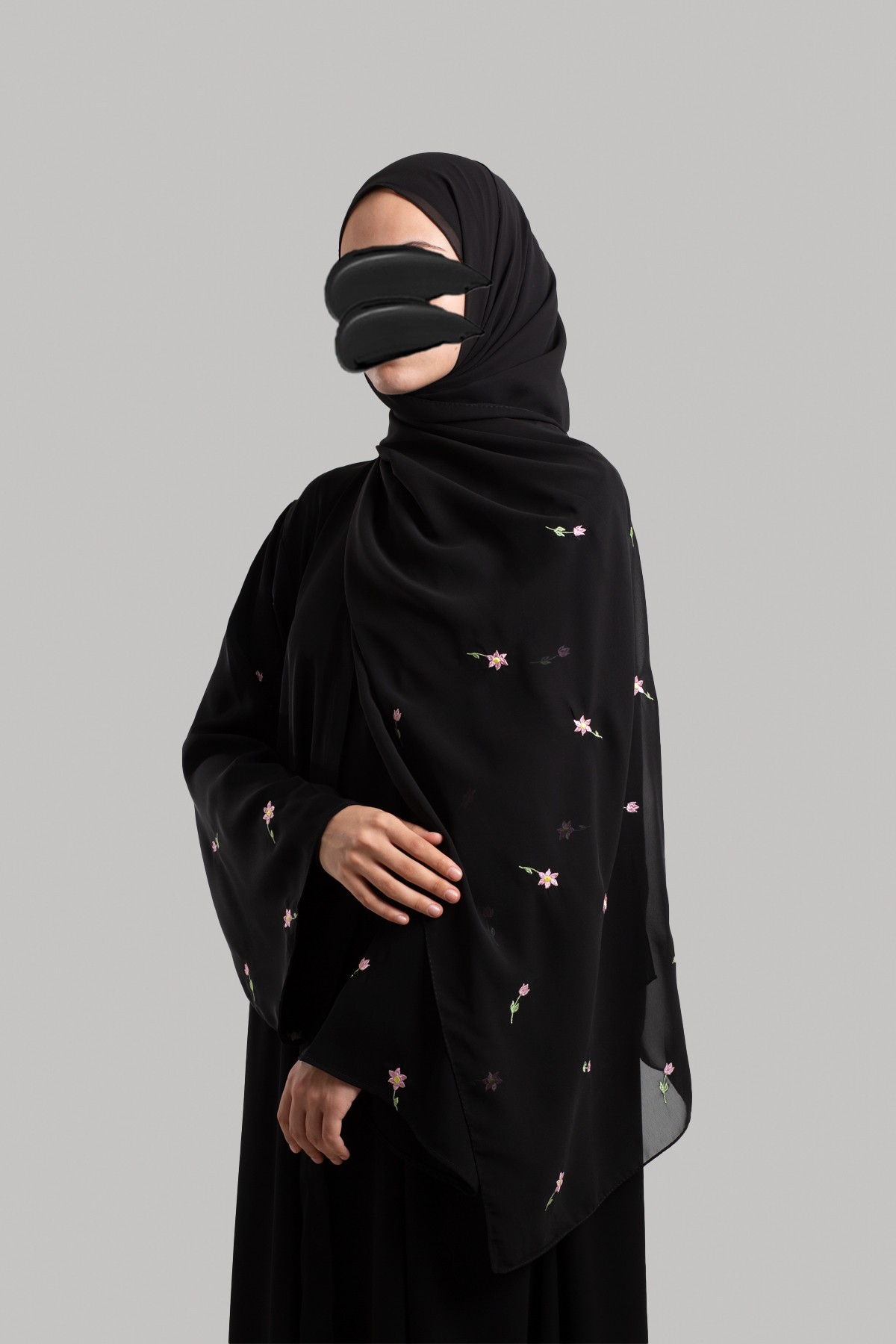 Nakışlı Abaya
