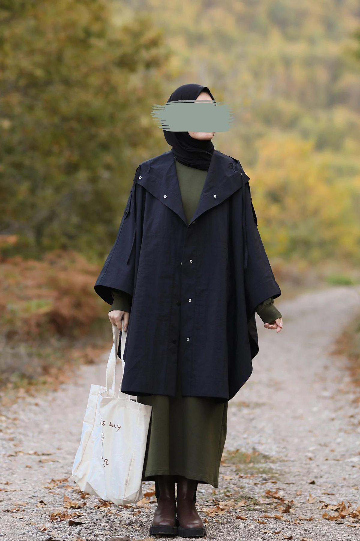 Panço Yağmurluk - Siyah