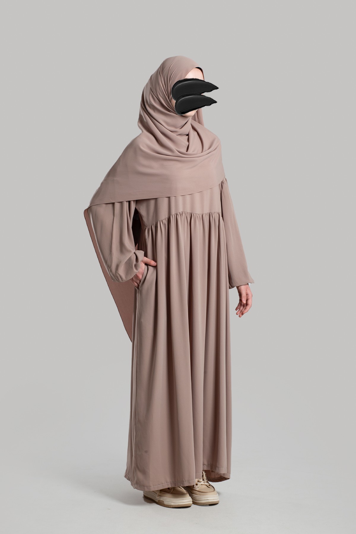 Hijab Elbise Ferace