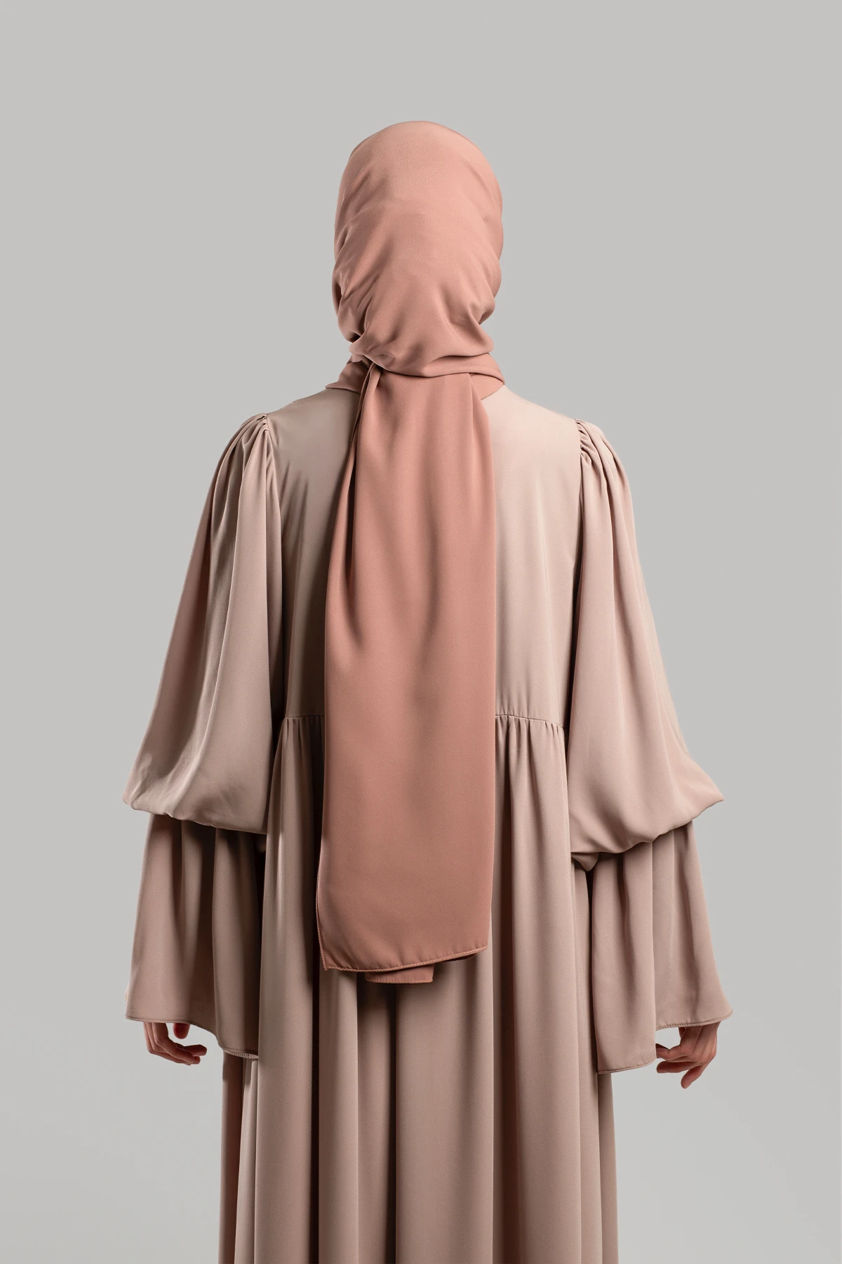 Robalı Büzgülü Kol Elbise