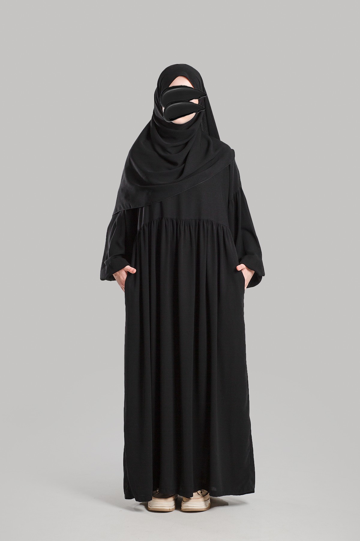 Hijab Elbise Ferace