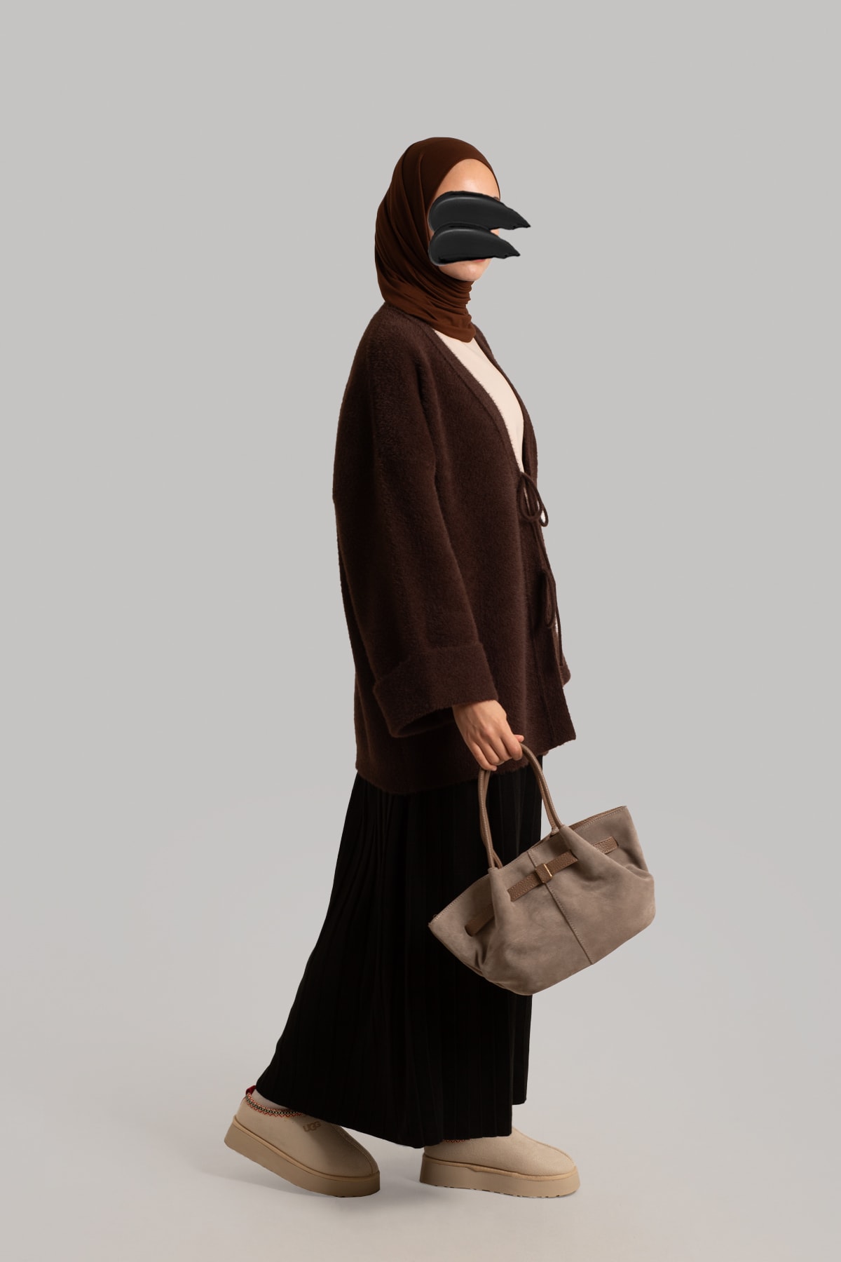 Triko Bağlamalı Hırka