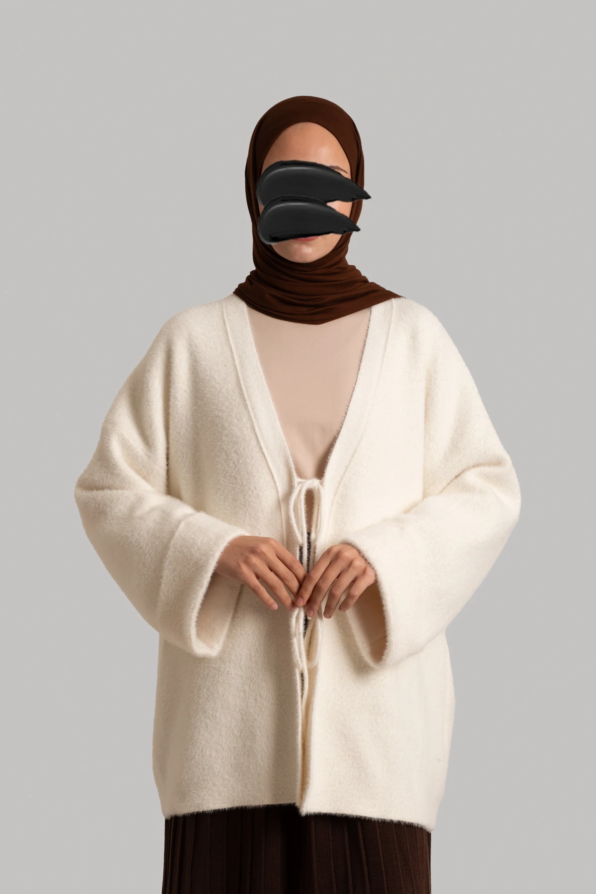 Triko Bağlamalı Hırka