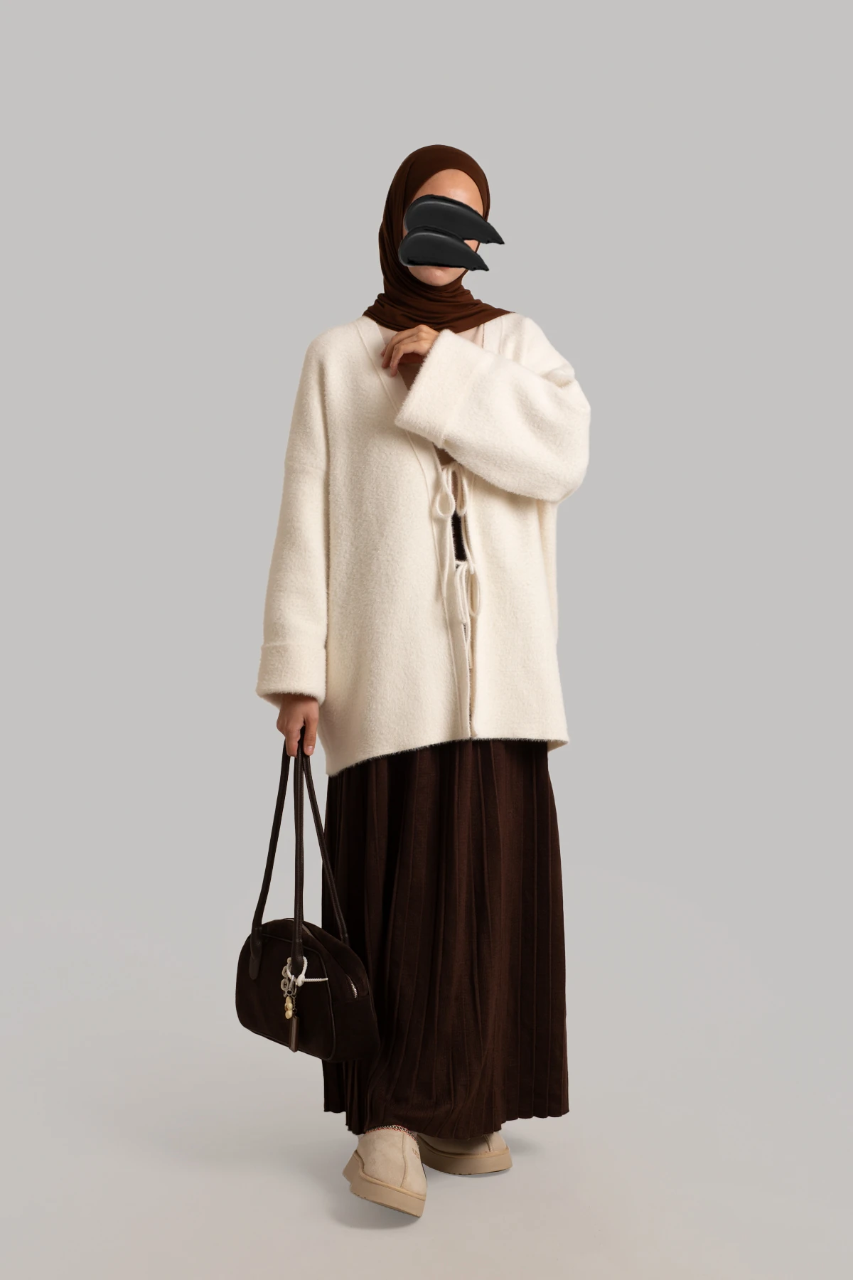 Triko Bağlamalı Hırka