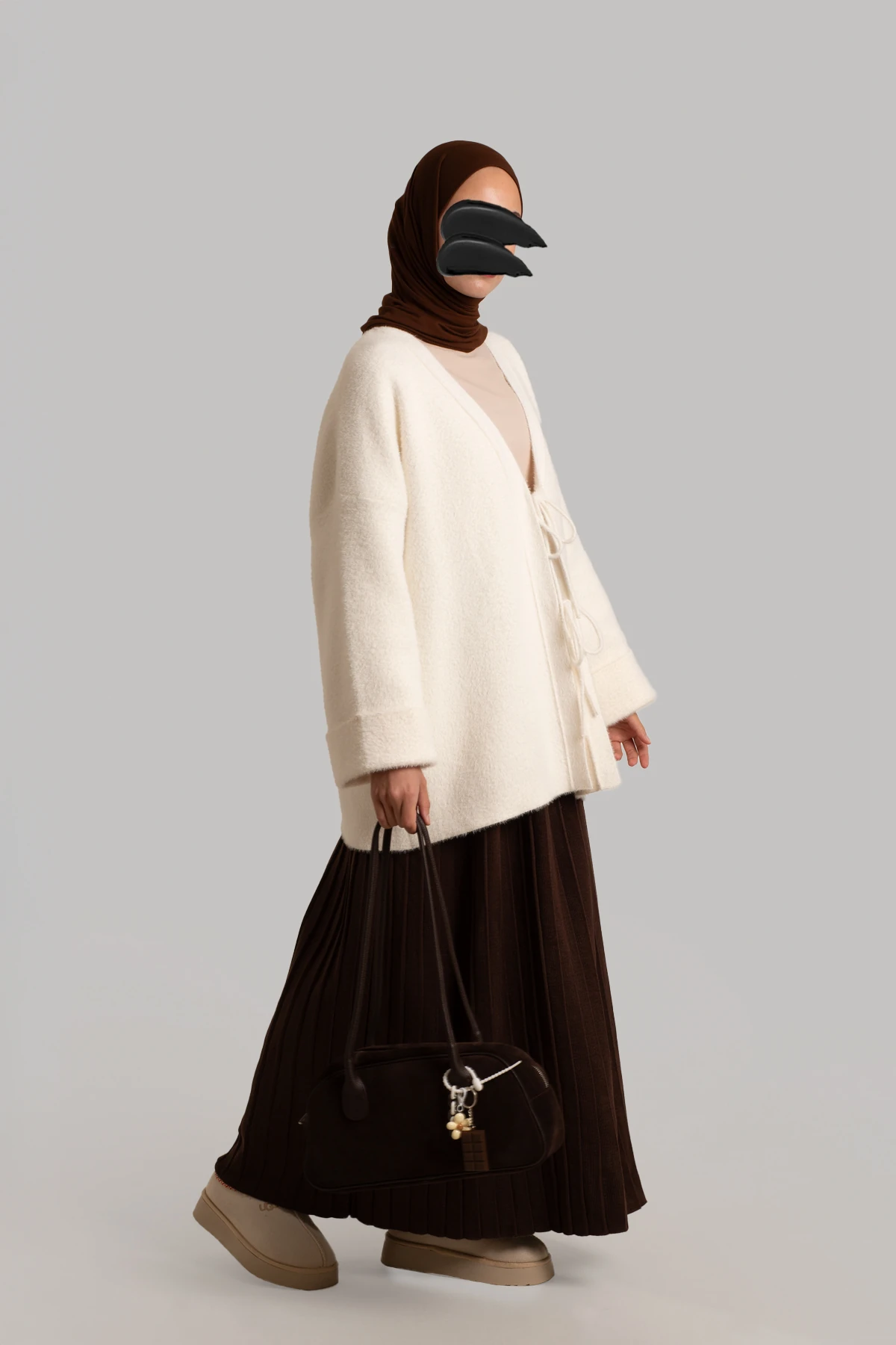 Triko Bağlamalı Hırka