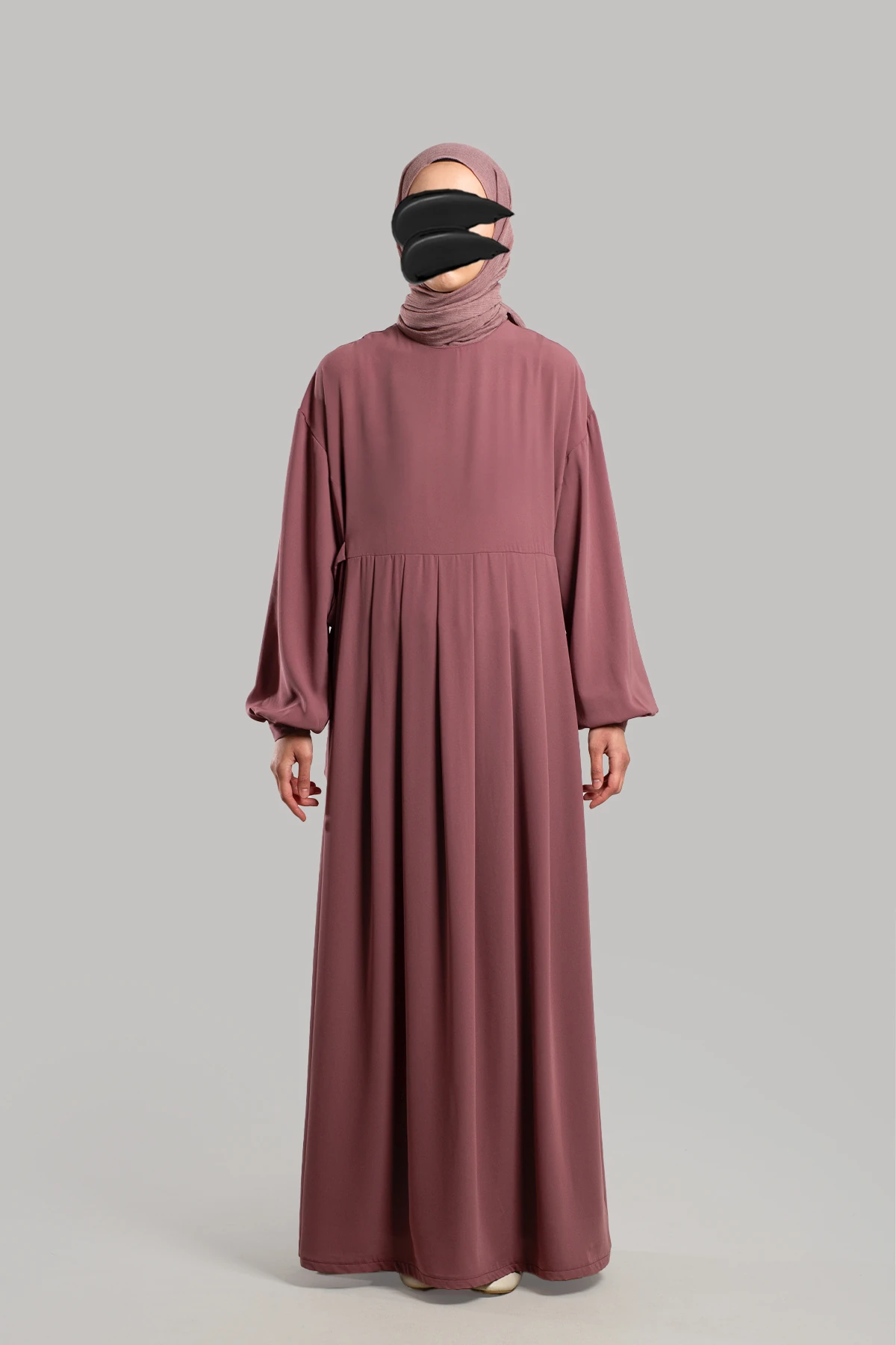 Bağlamalı Pileli Elbise