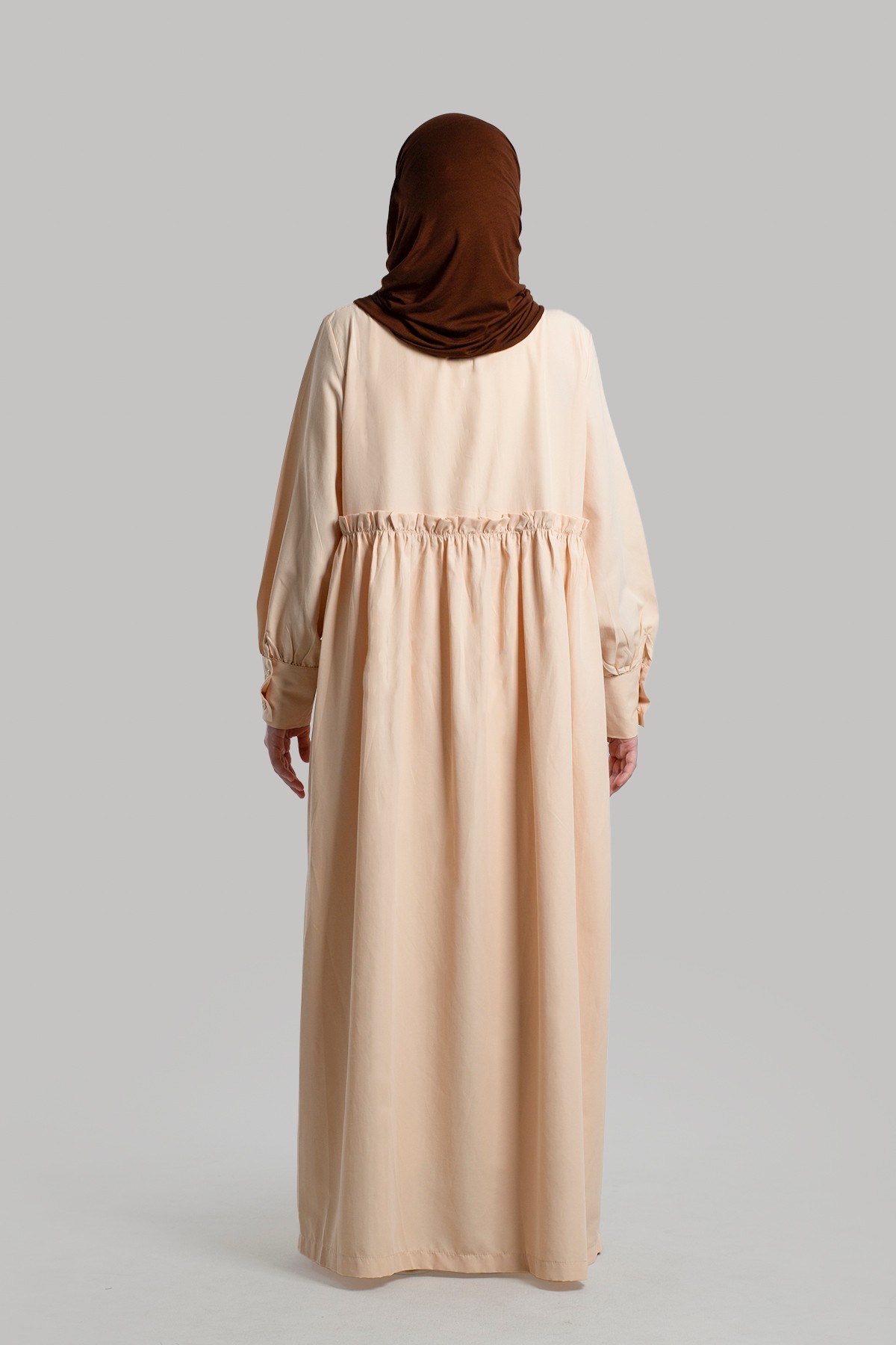 Poplin Tesettür Elbise