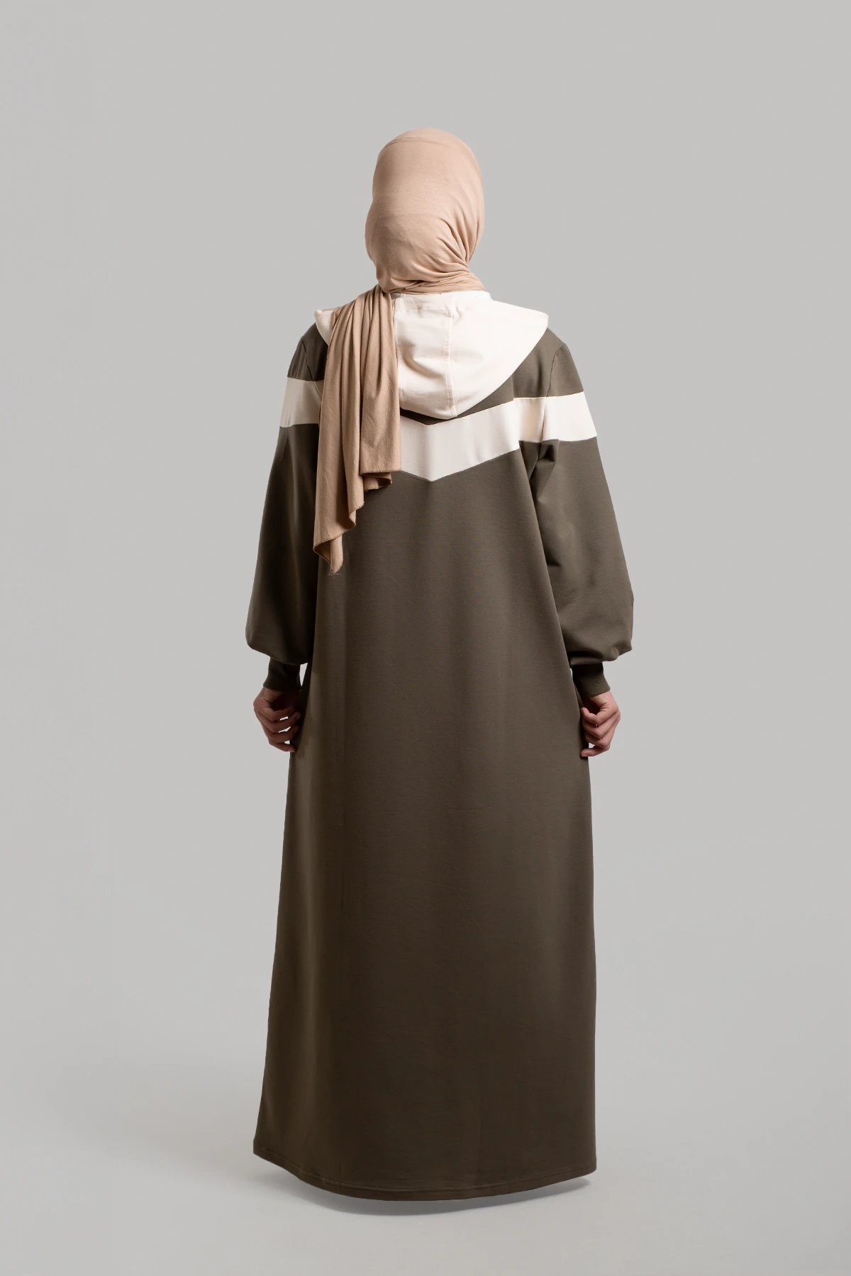 Garni Detaylı Spor Pamuklu Elbise