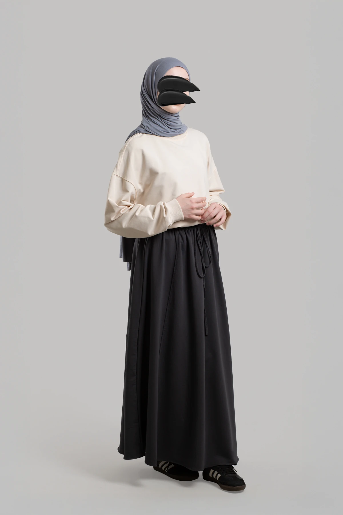 Form Dikişli Spor Etek