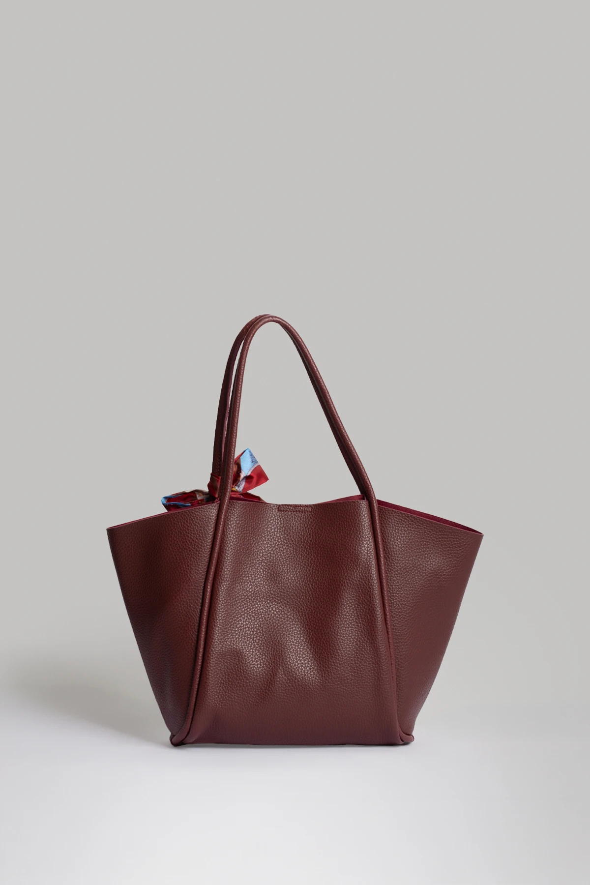 Fularlı Büyük Kol Çantası