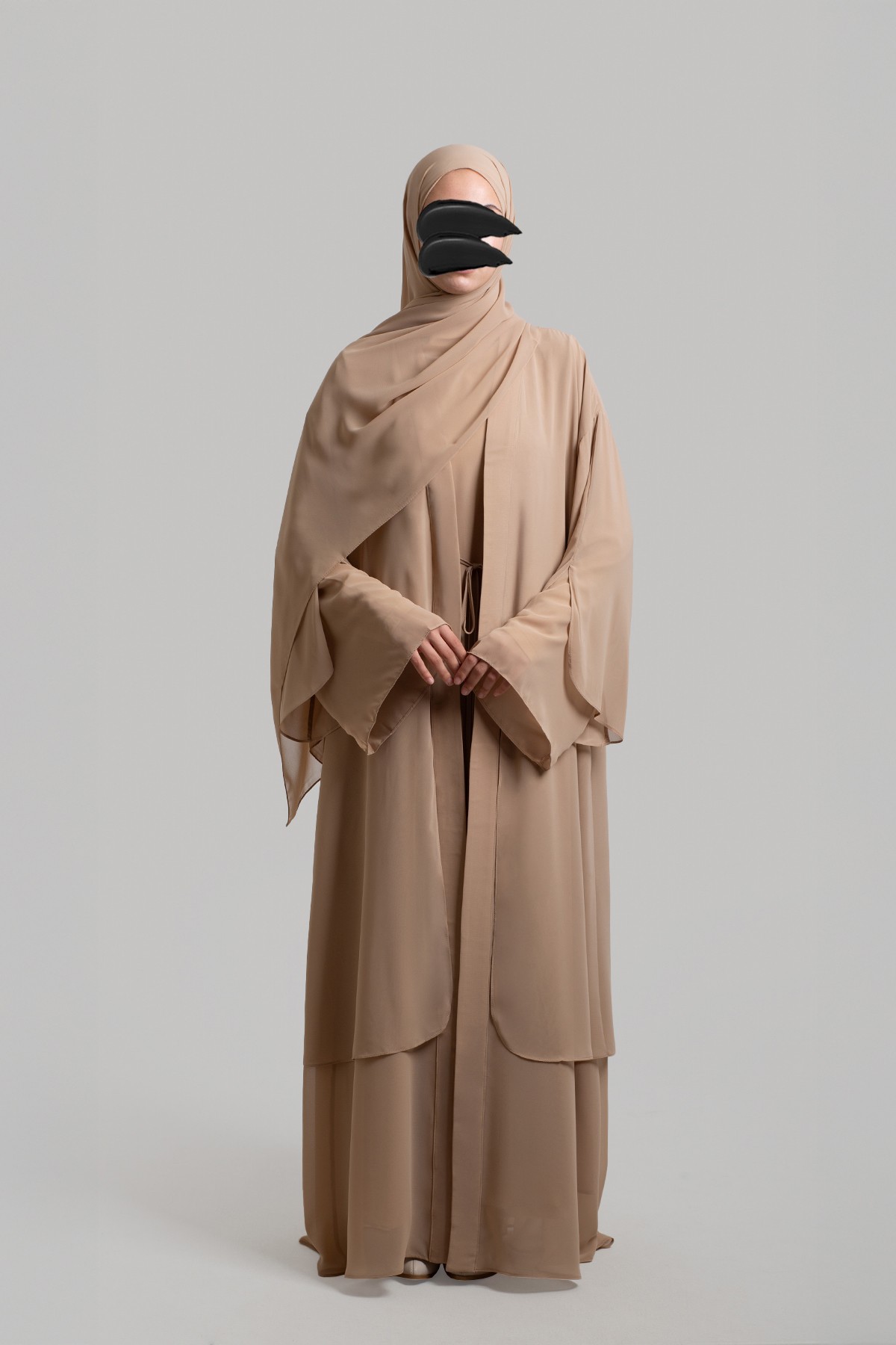 Dubai Abaya Takım - Taş
