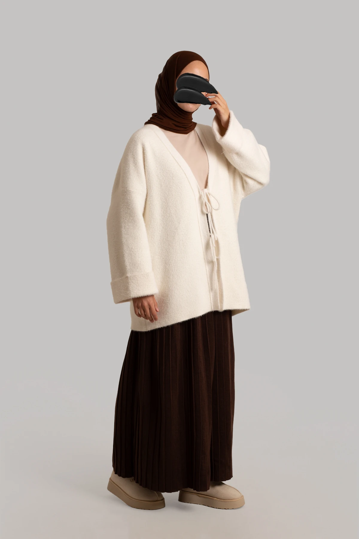 Triko Bağlamalı Hırka