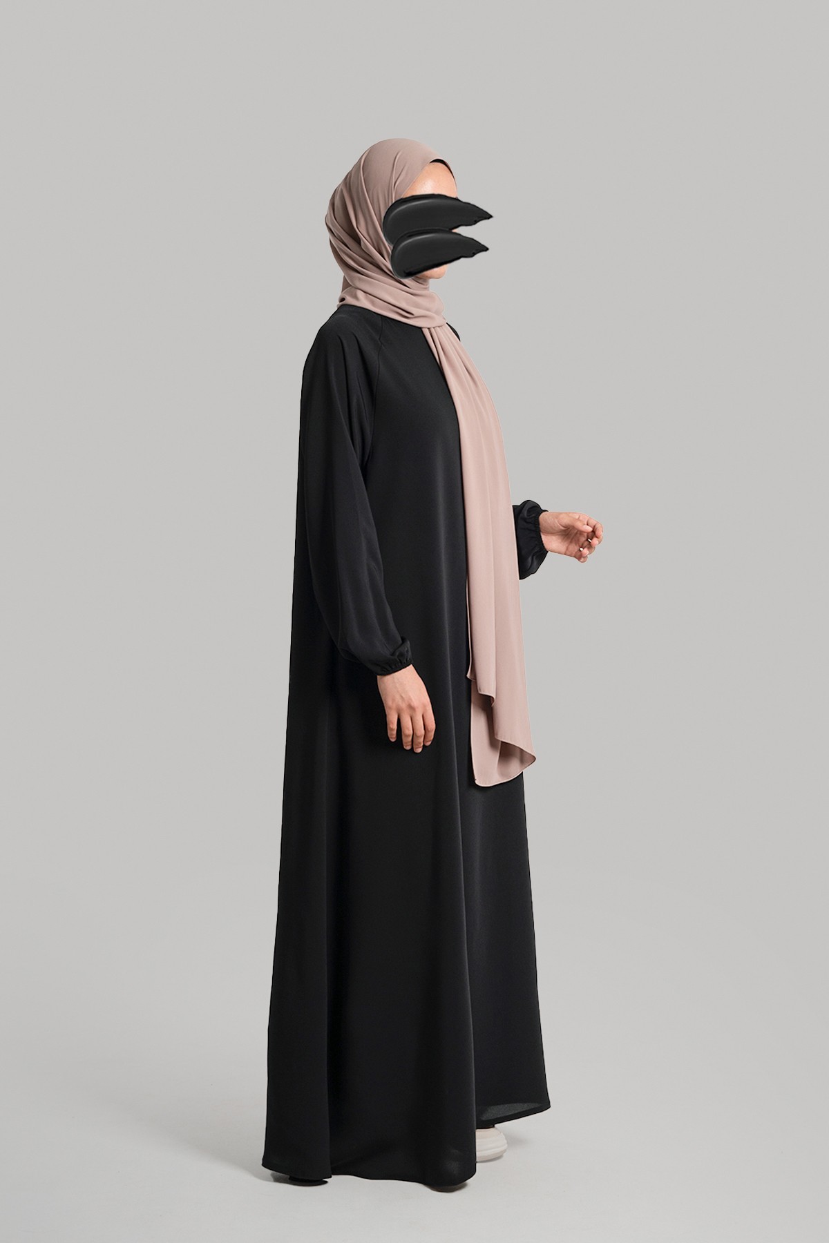 Kloş Model Sade Ferace