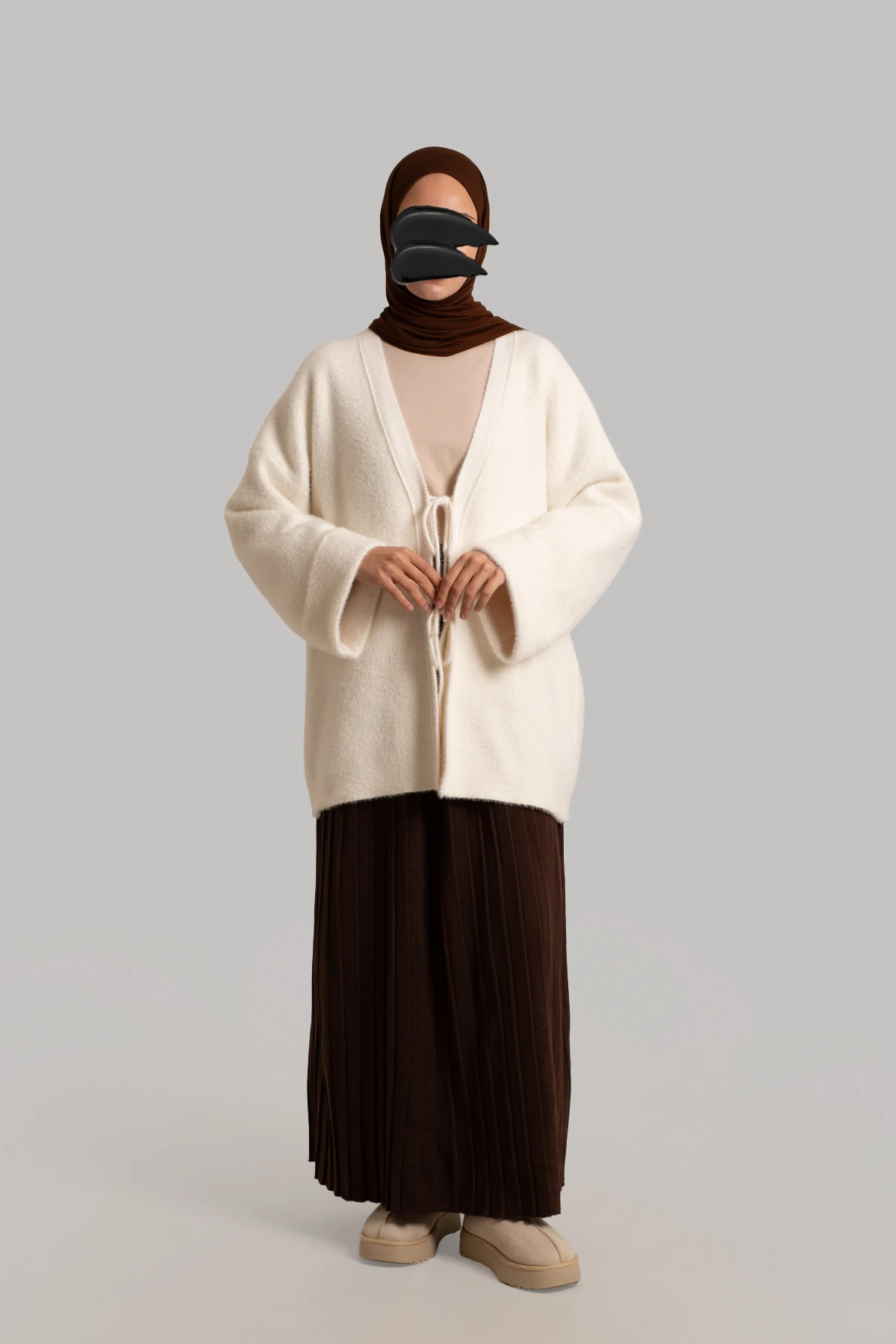 Triko Bağlamalı Hırka