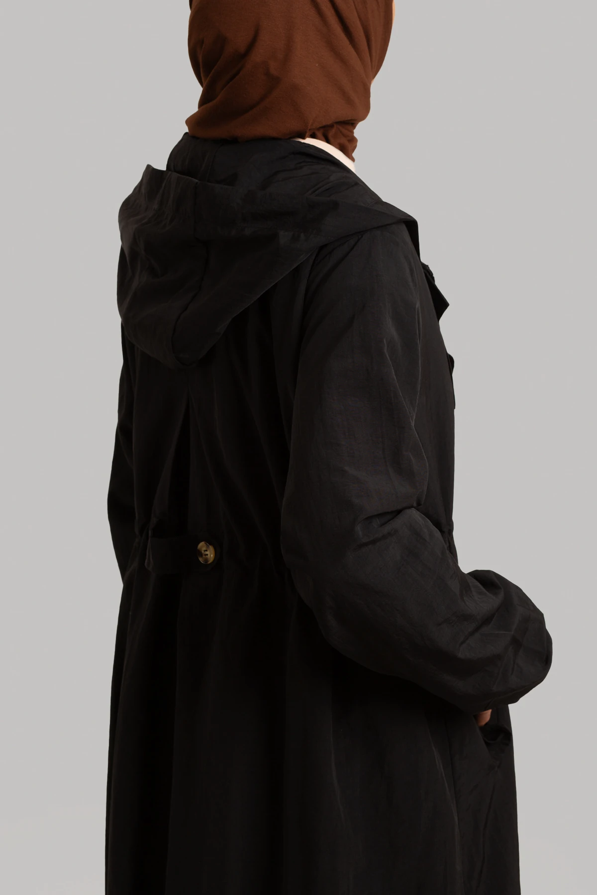 Kürk Astarlı Yağmurluk