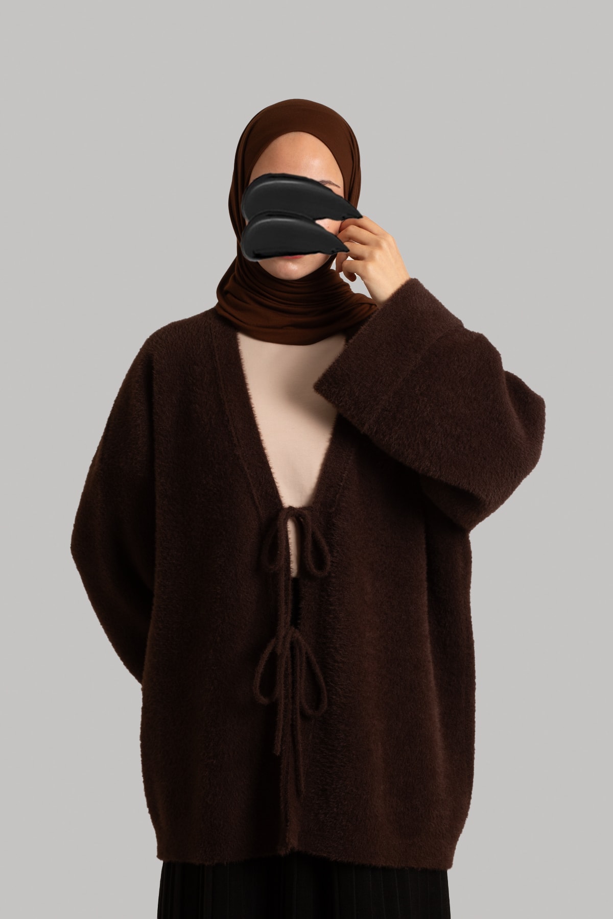 Triko Bağlamalı Hırka