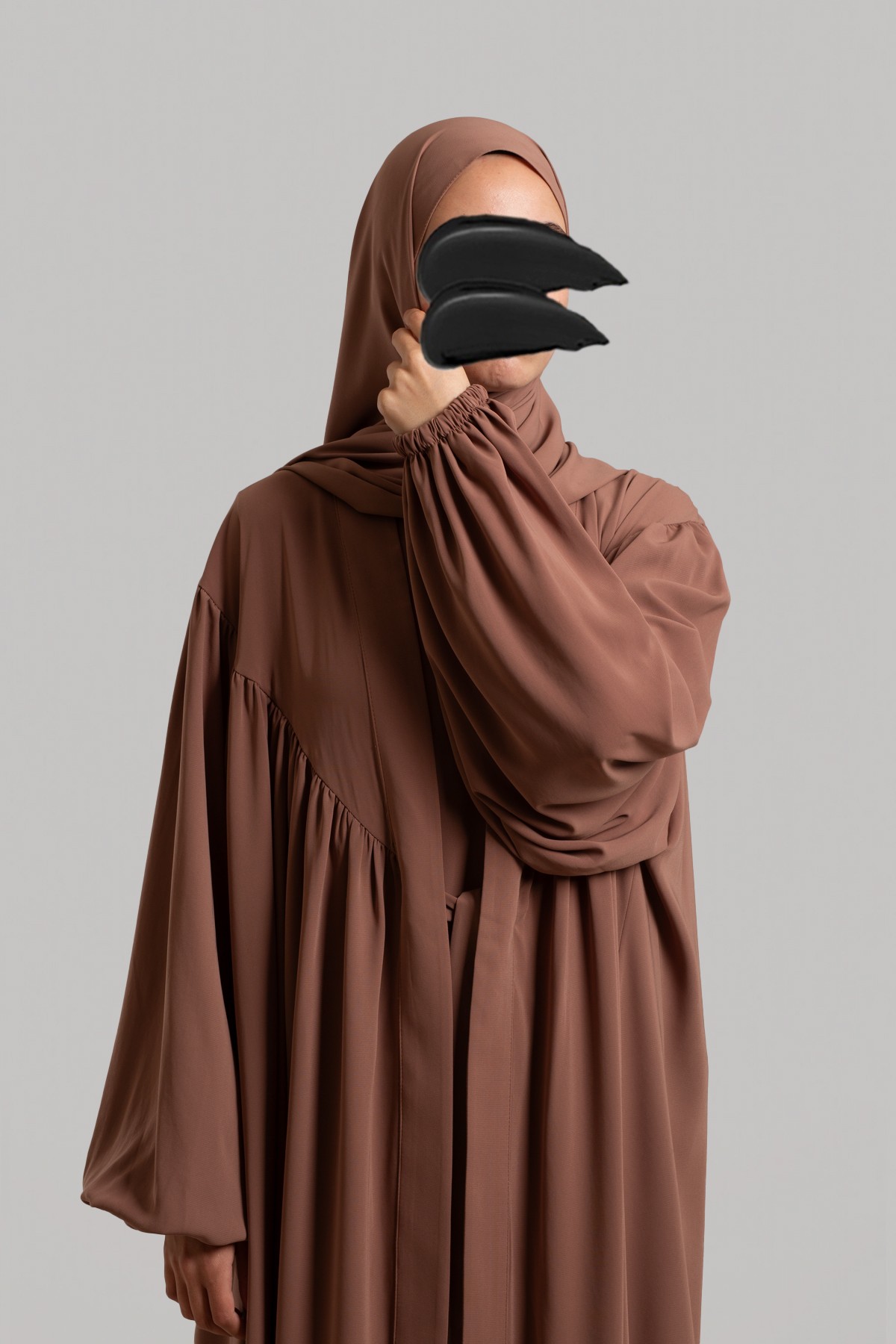Robalı Abaya Takım - Yavruağzı