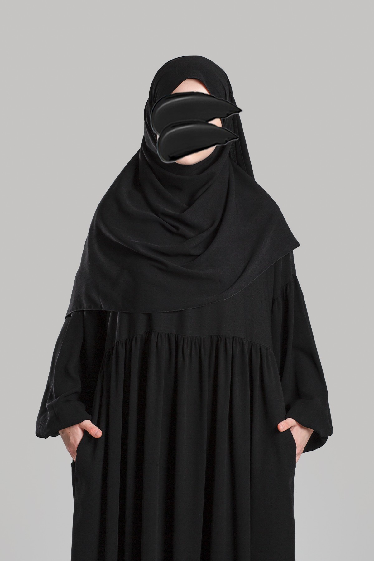 Hijab Elbise Ferace