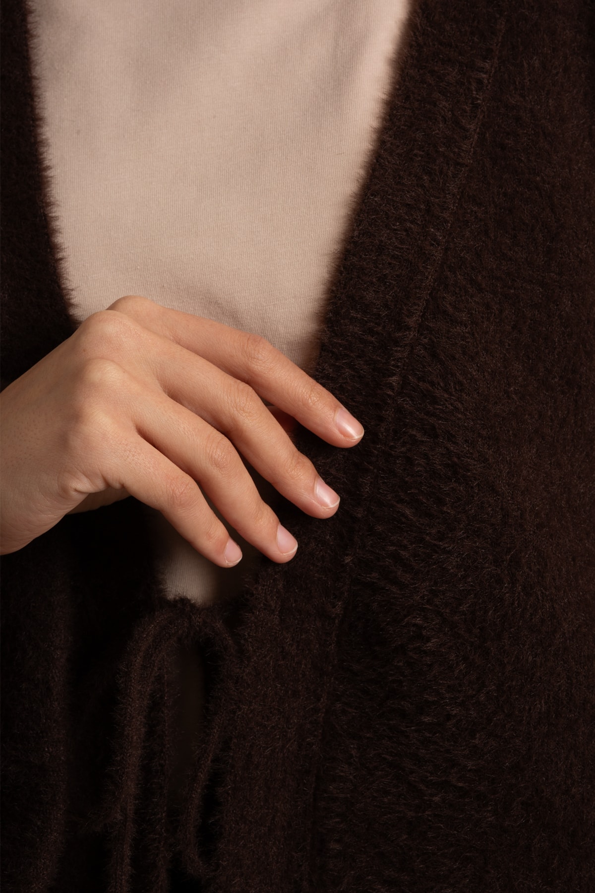 Triko Bağlamalı Hırka