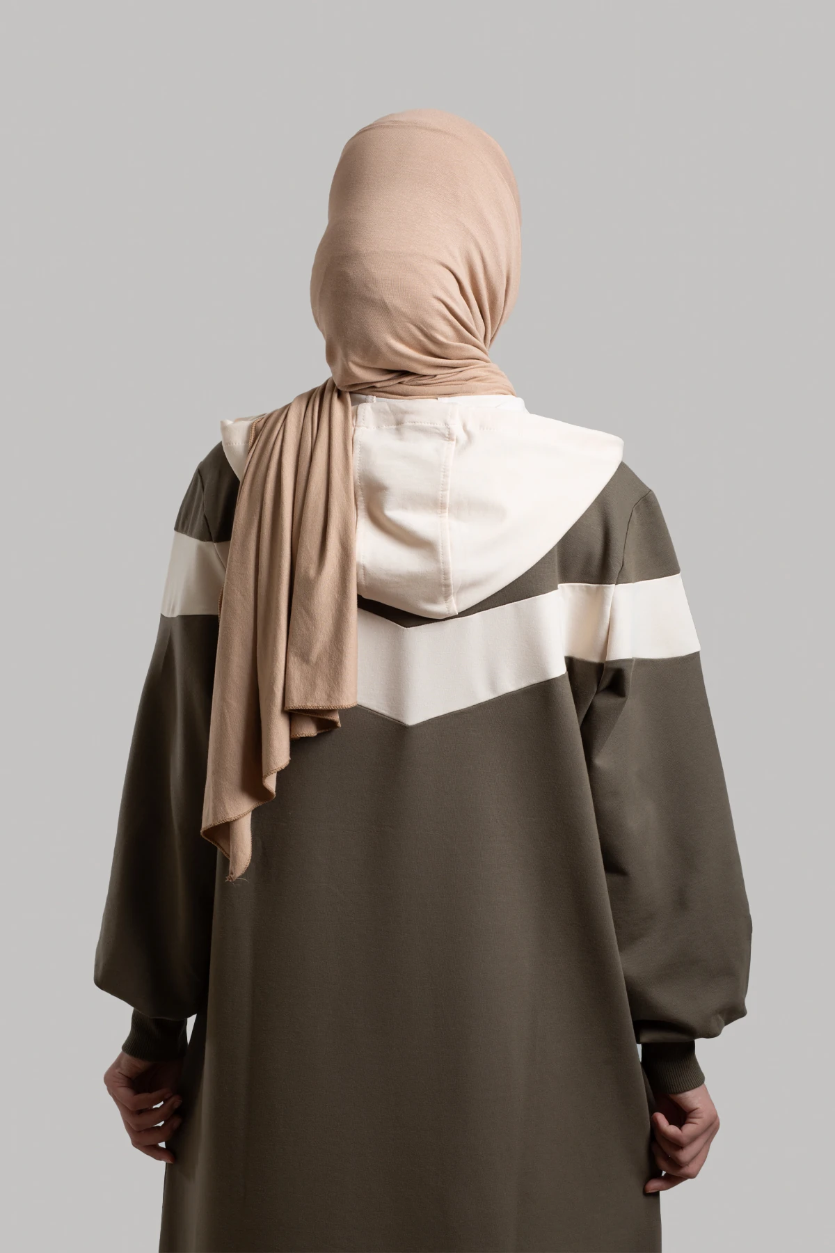 Garni Detaylı Spor Pamuklu Elbise